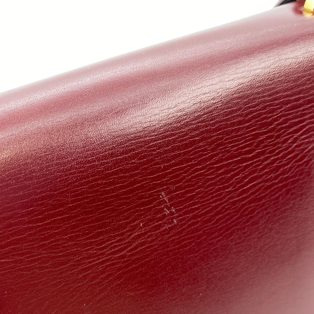 Manju, vintage Kelly 20 Rouge H Box stamp is not clear