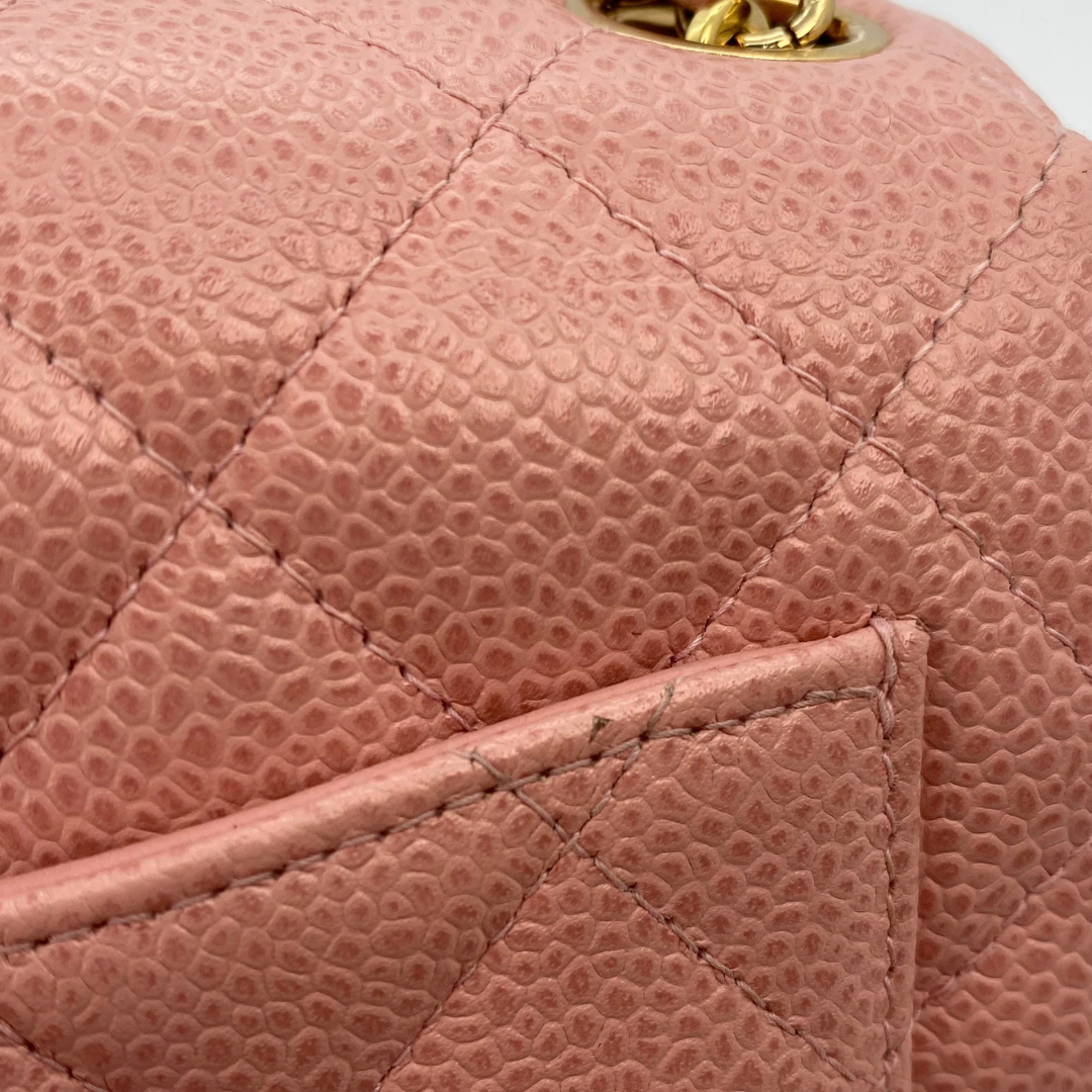 Hayate, 8 Series Square 17cm Pink Caviar with seal and card