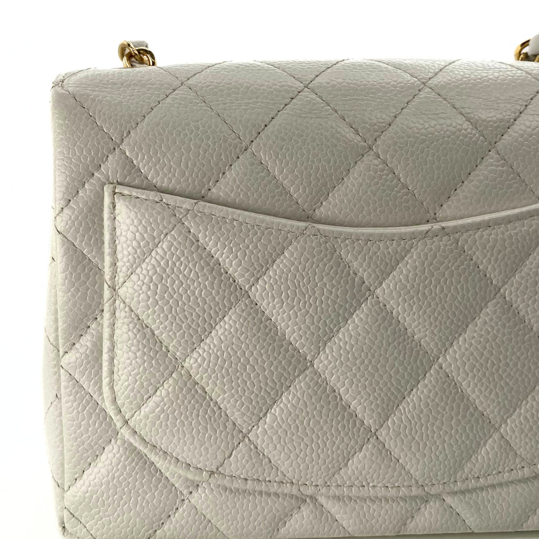 Stellan, 8 Series Mini Square 17cm White Caviar with seal and card