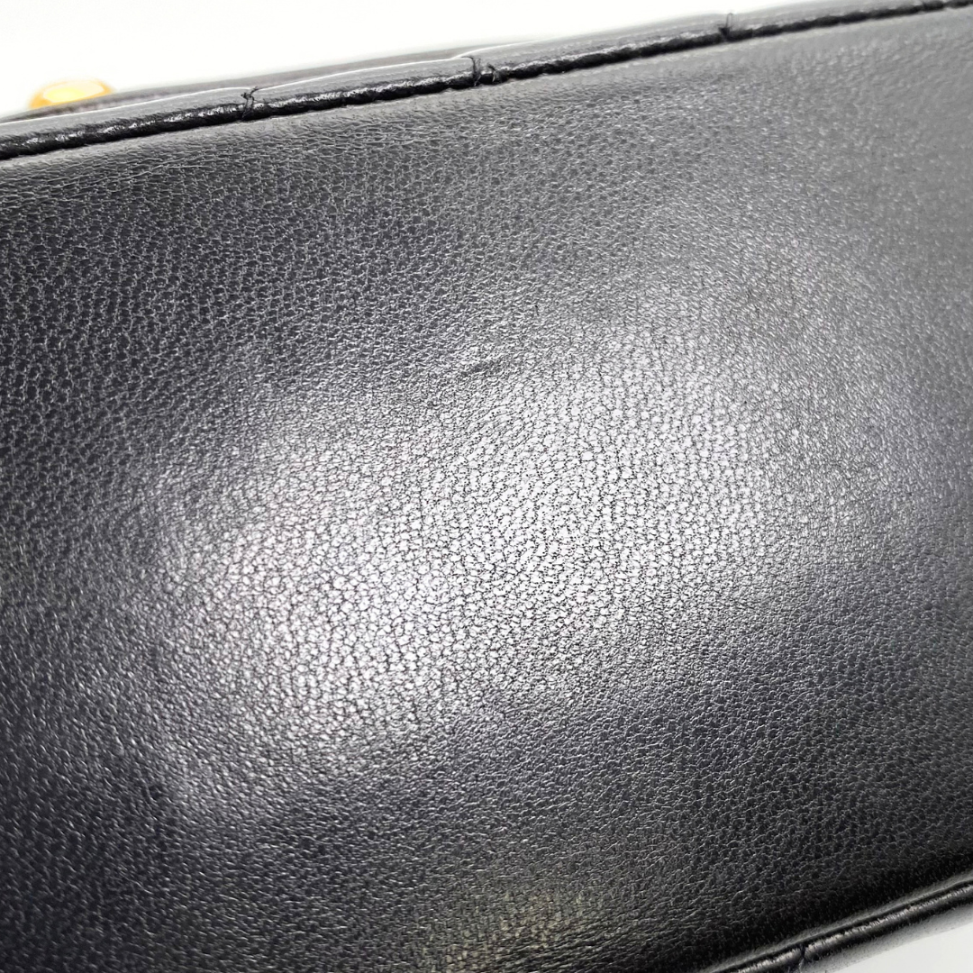 Issei, 2 Series Small Diana Black Lambskin with seal and card
