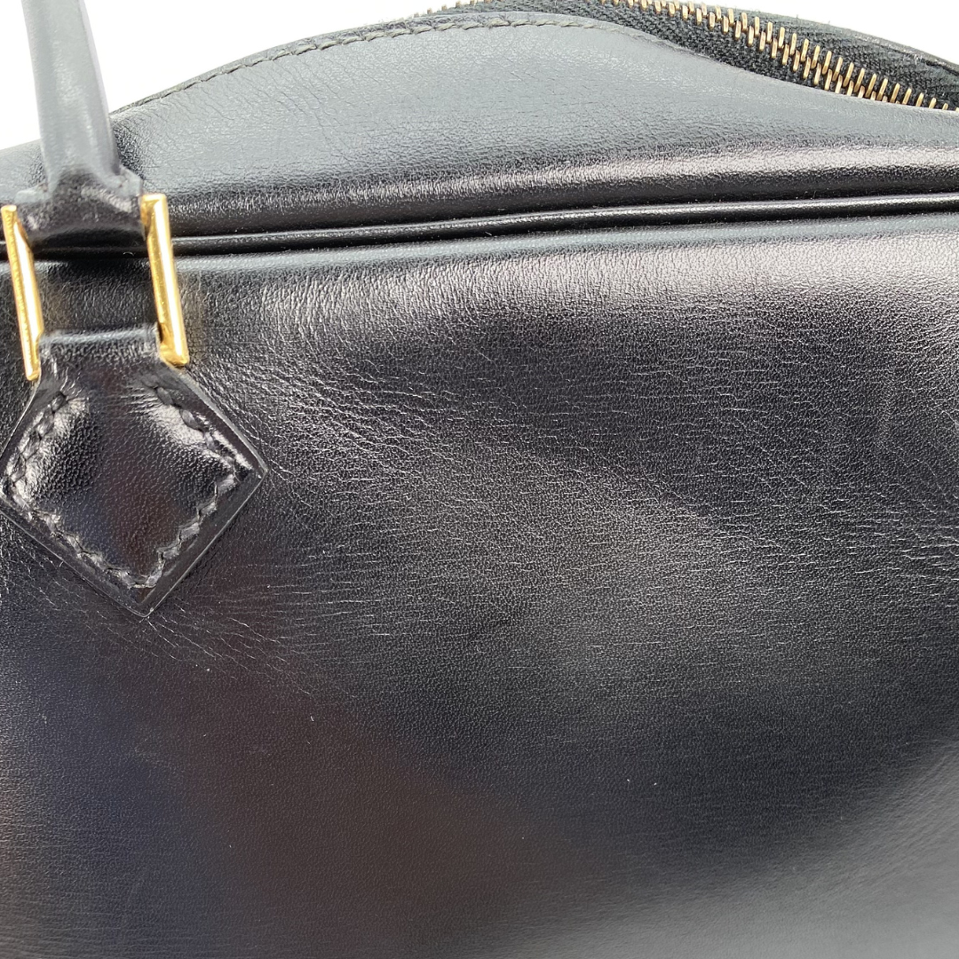 Caio, 1993 Mini Plume Black Boxcalf with stamp 〇W