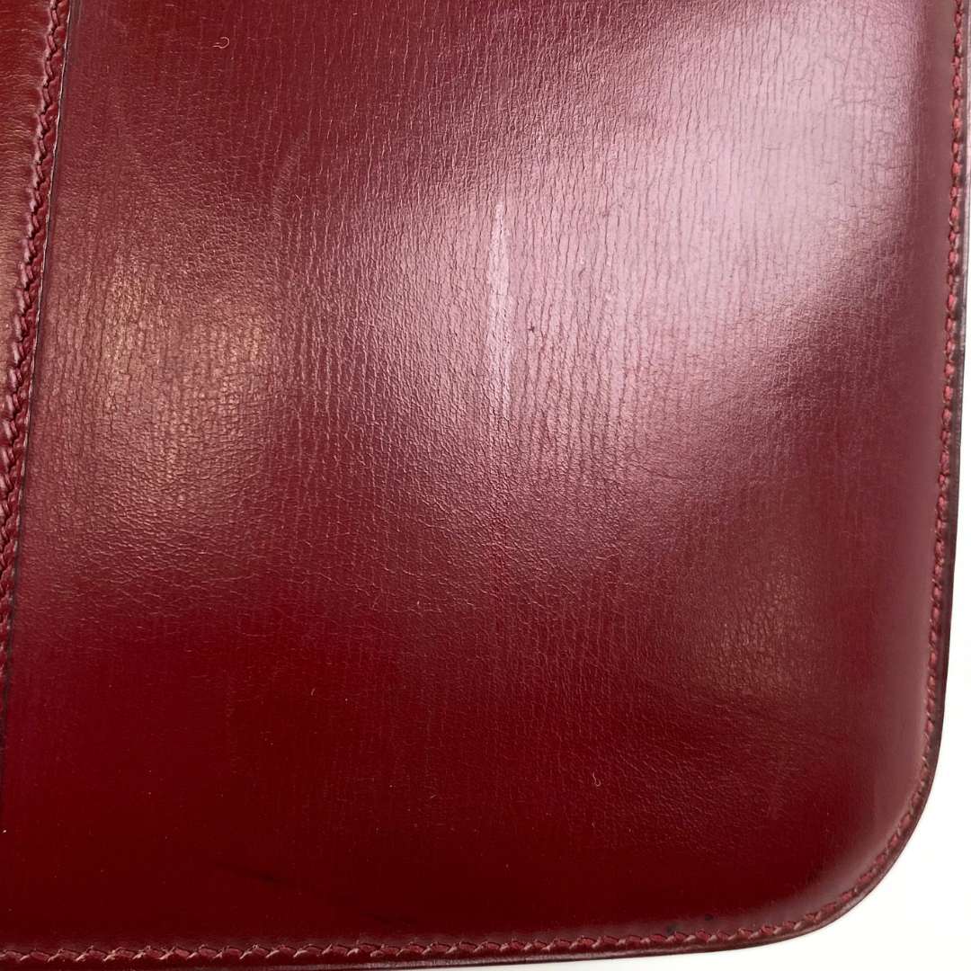 Akemi, 1976 Sorogne Rouge H Boxcalf Gold Hardware with stamp 〇F