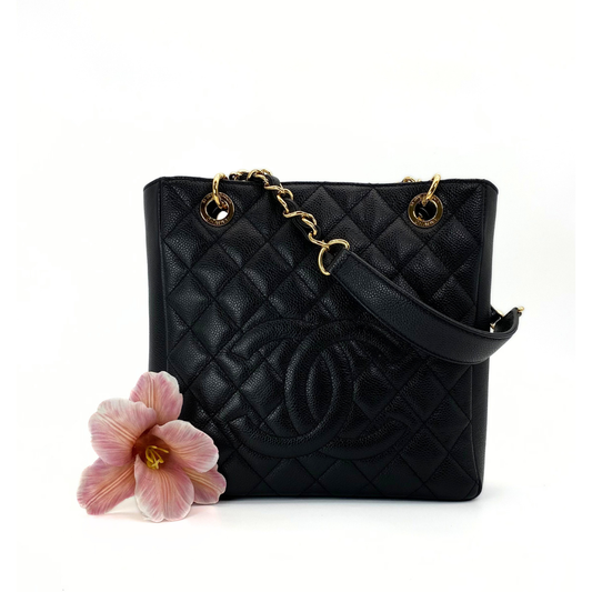 Ender, 16 Series PST Tote Black Caviar with seal and card
