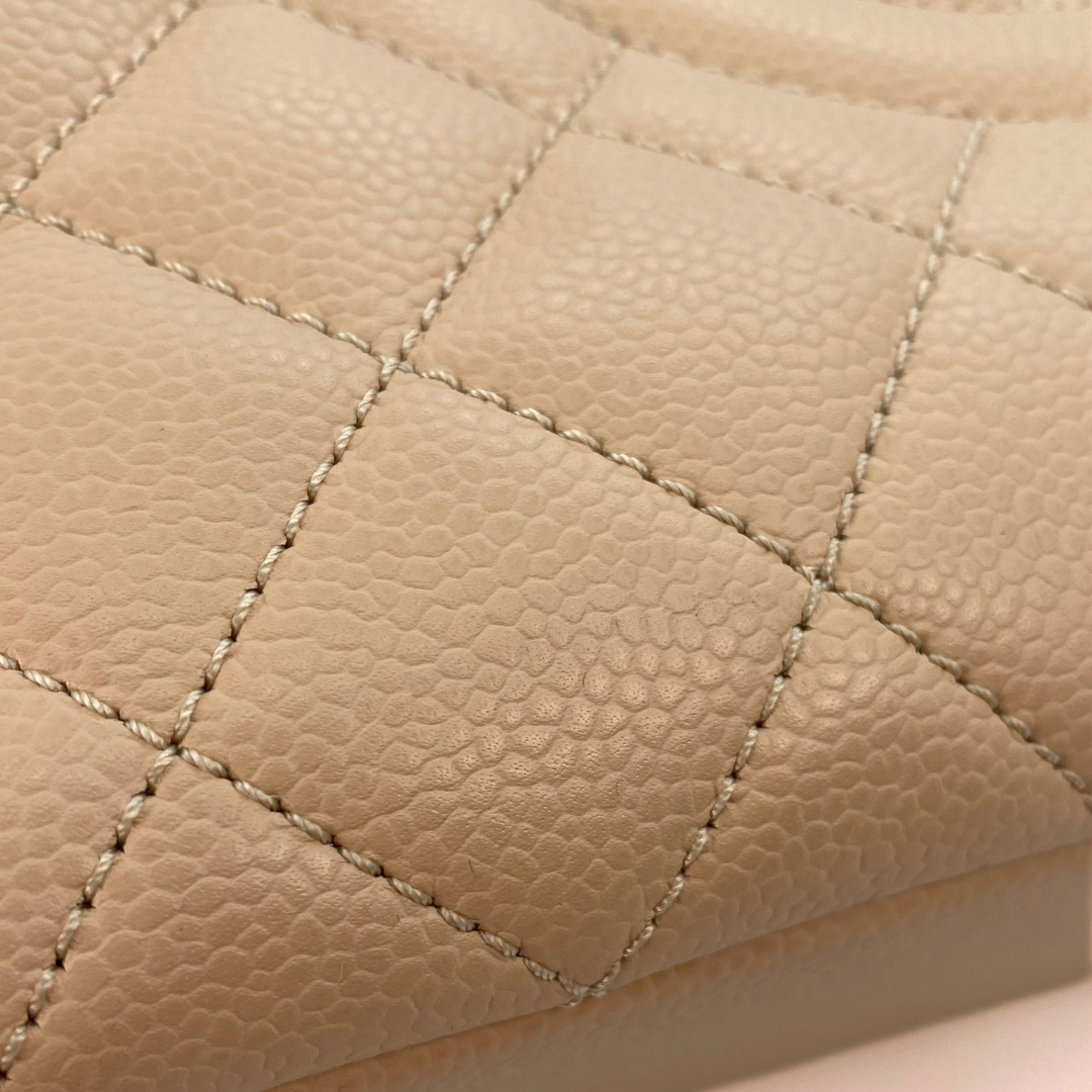 Chiyo, 16 Series GST Big Coco Beige Caviar with seal and card
