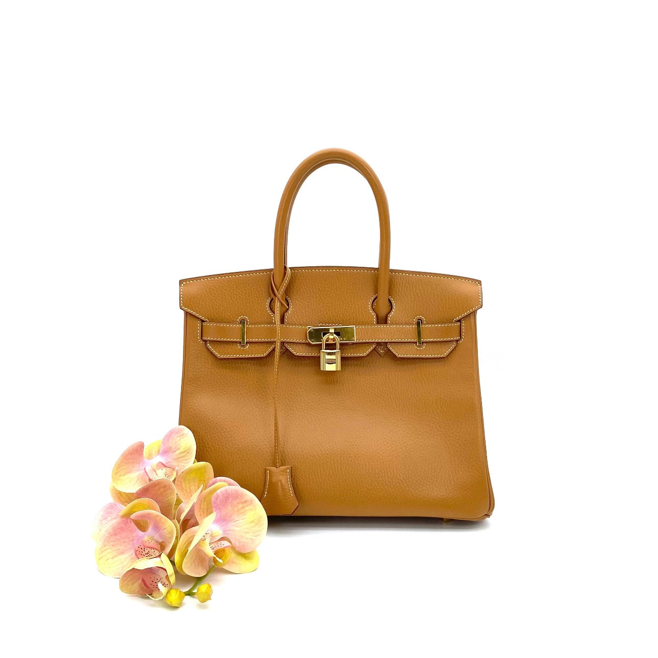 Zafir, 1999 Birkin 30 Ardennes Natural Gold Hardware with stamp □C