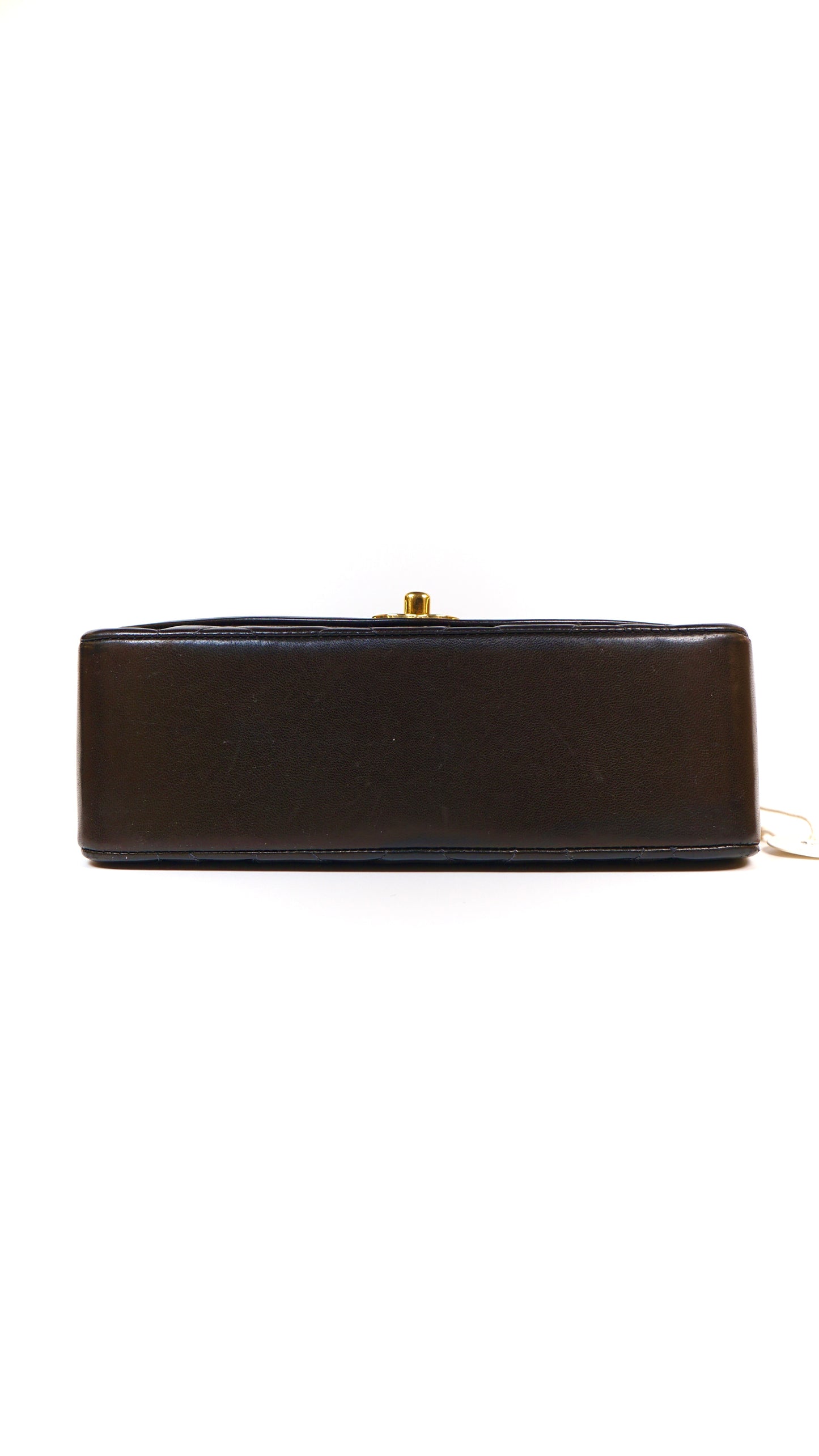 RM, 2 series small black lambskin diana with seal and card