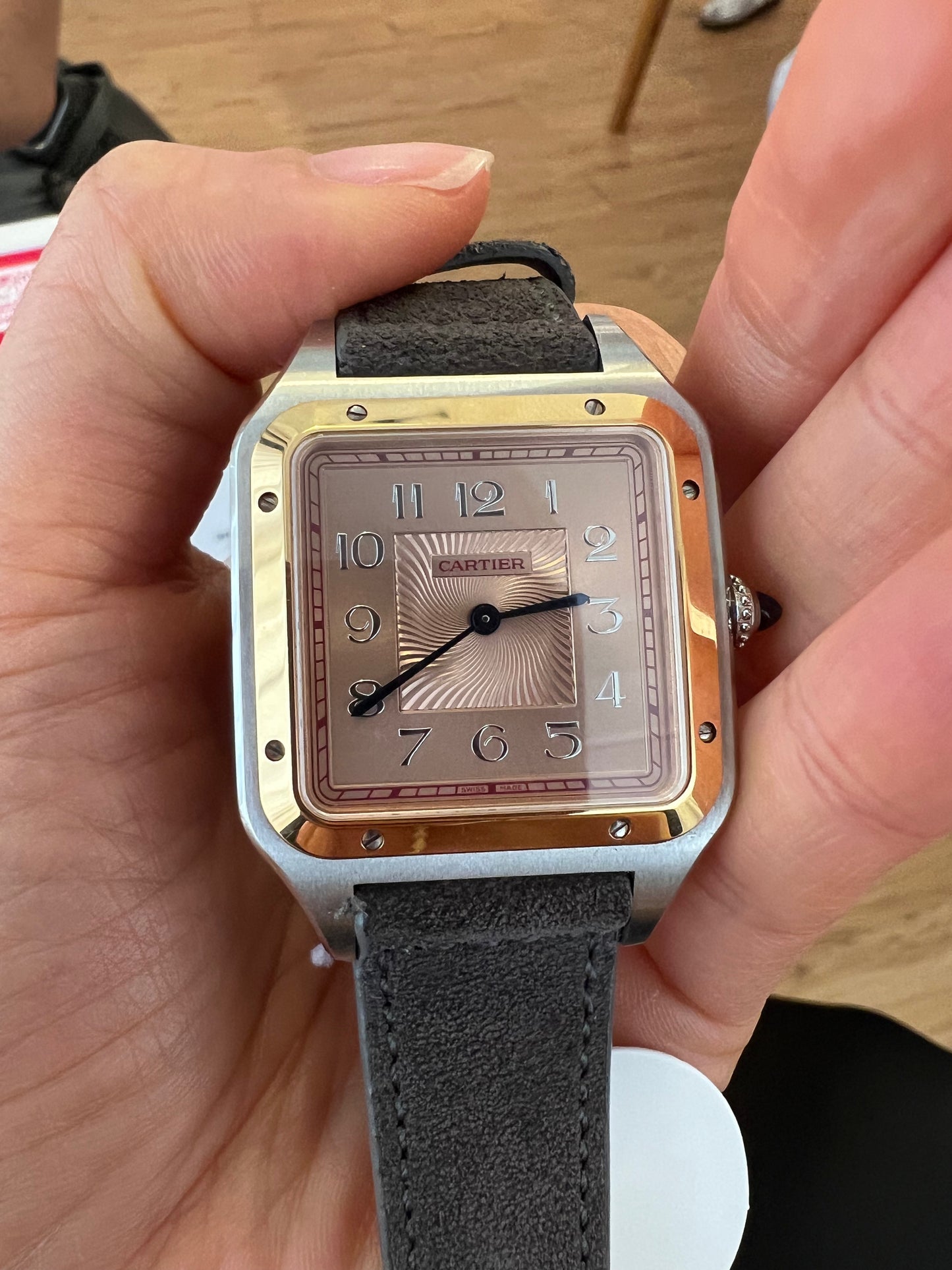 Cartier Sundial rose gold SSRG