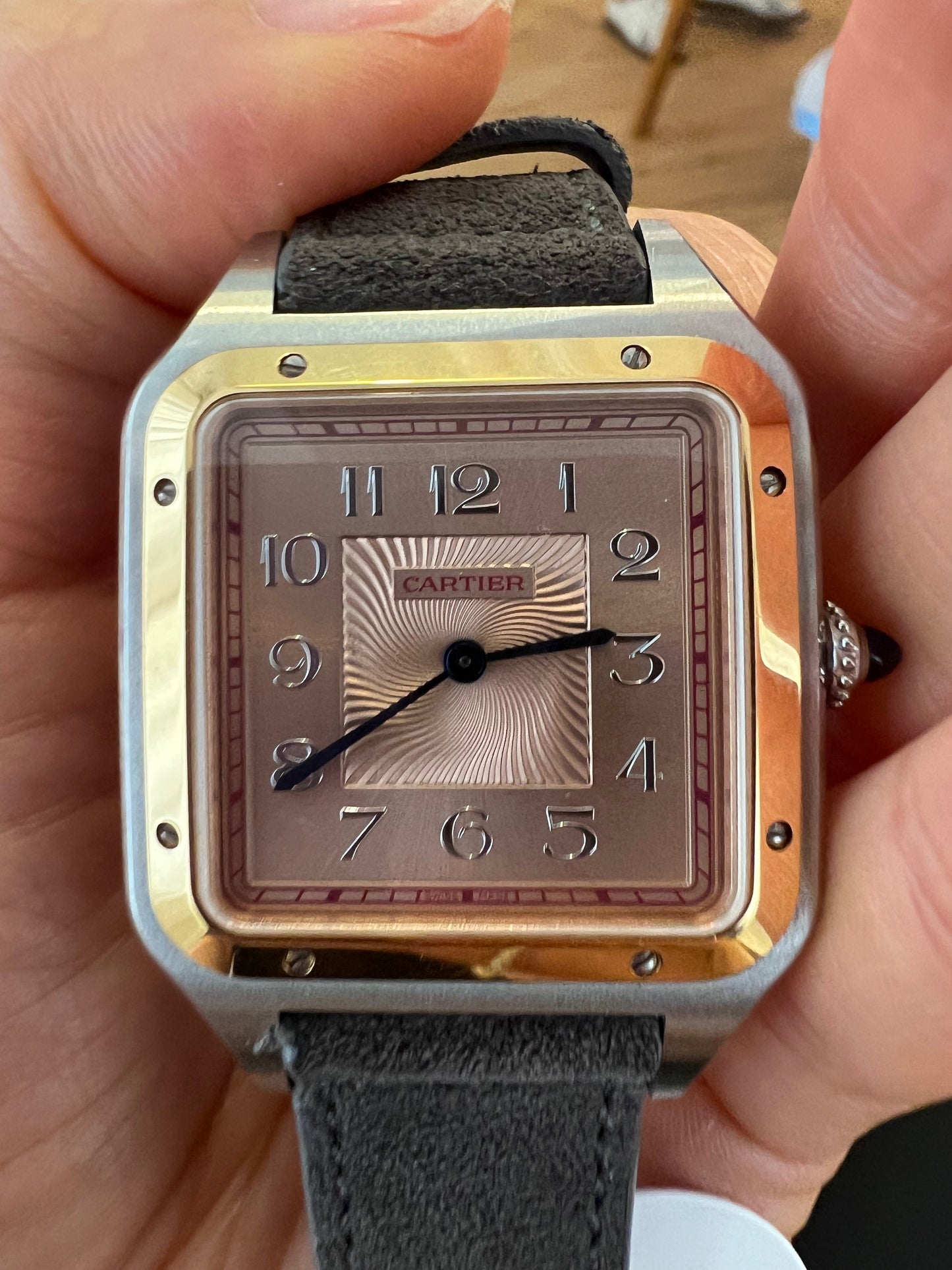 Cartier Sundial rose gold SSRG