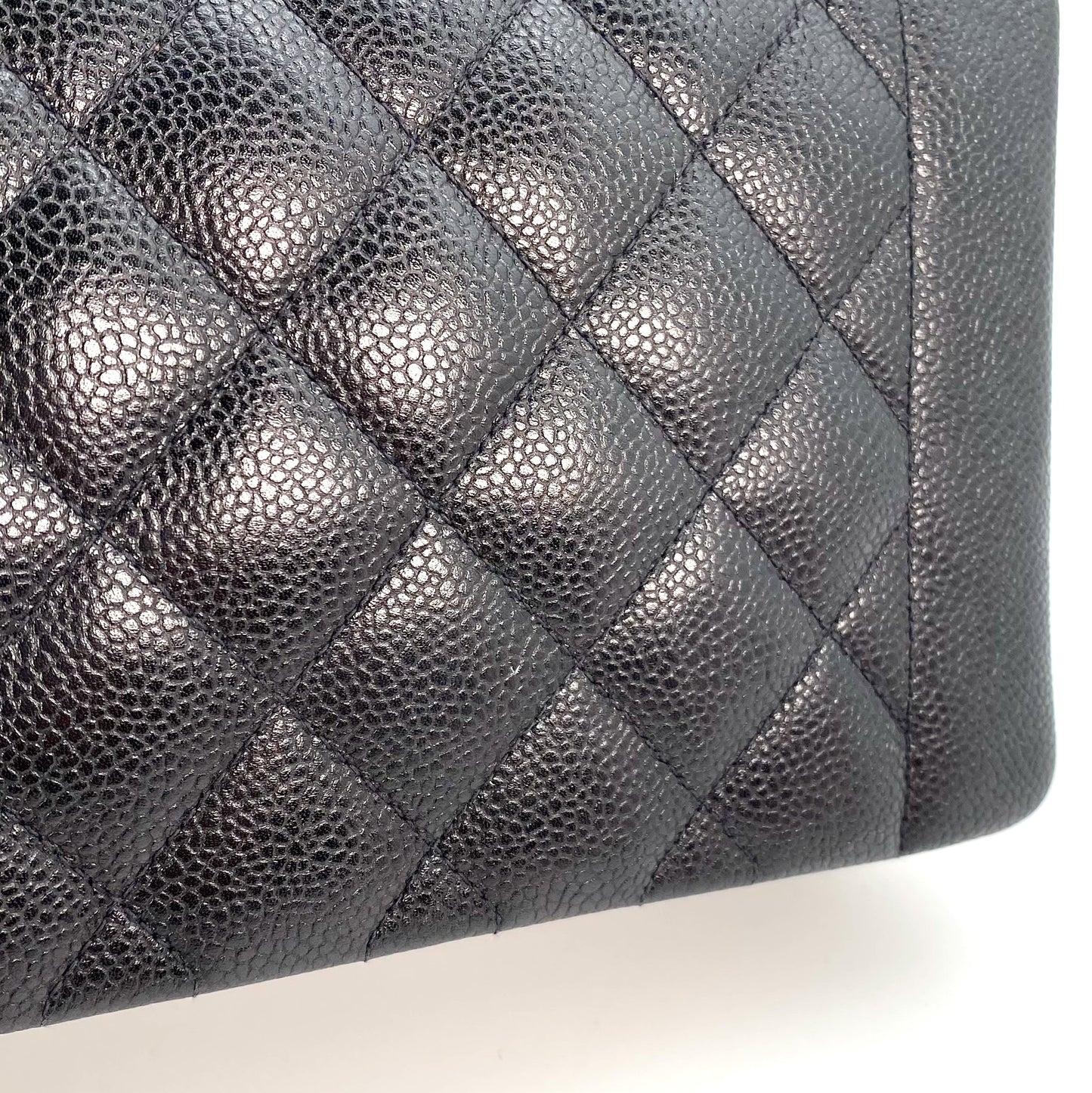 Keiko, 3 Series Medium Diana Black Caviar with seal only