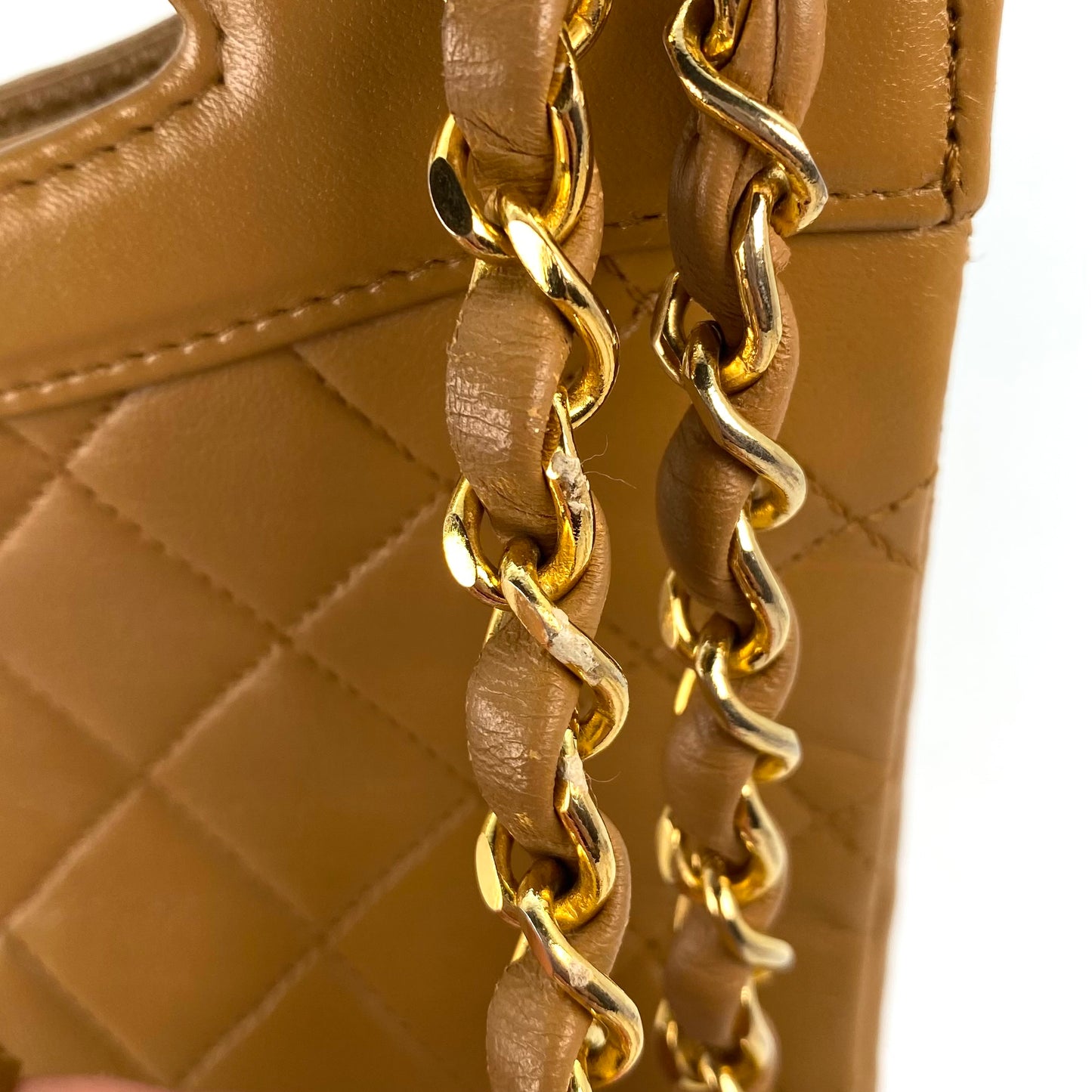 Rui, 1 Series Caramel Lambskin Mini 31 with strap and seal only