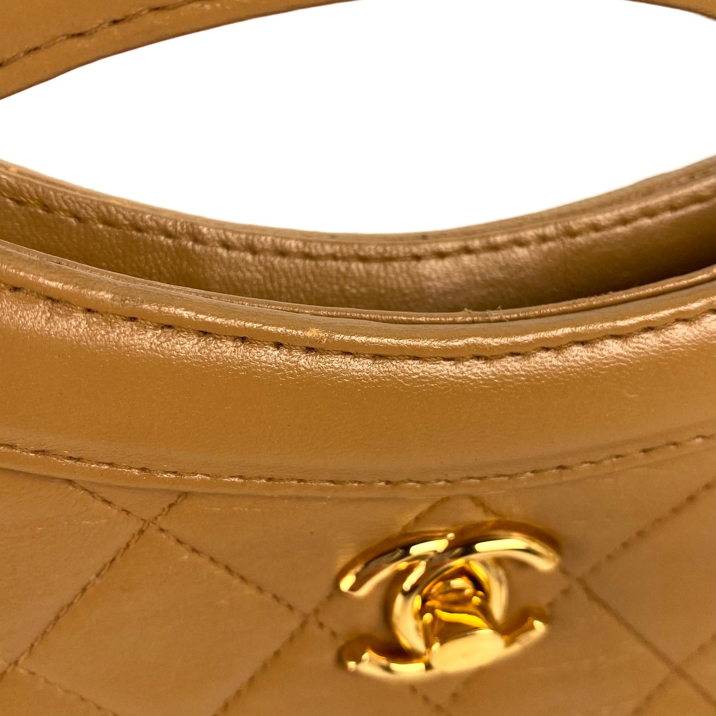 Rui, 1 Series Caramel Lambskin Mini 31 with strap and seal only