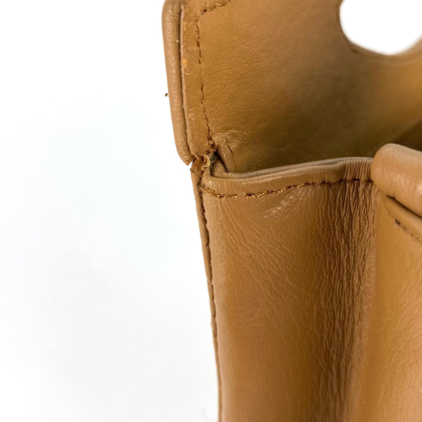 Rui, 1 Series Caramel Lambskin Mini 31 with strap and seal only