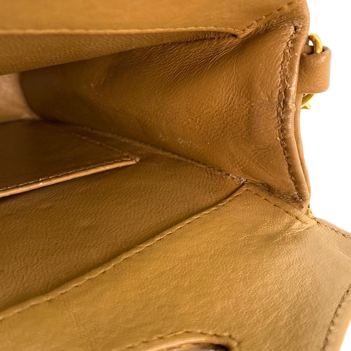 Rui, 1 Series Caramel Lambskin Mini 31 with strap and seal only