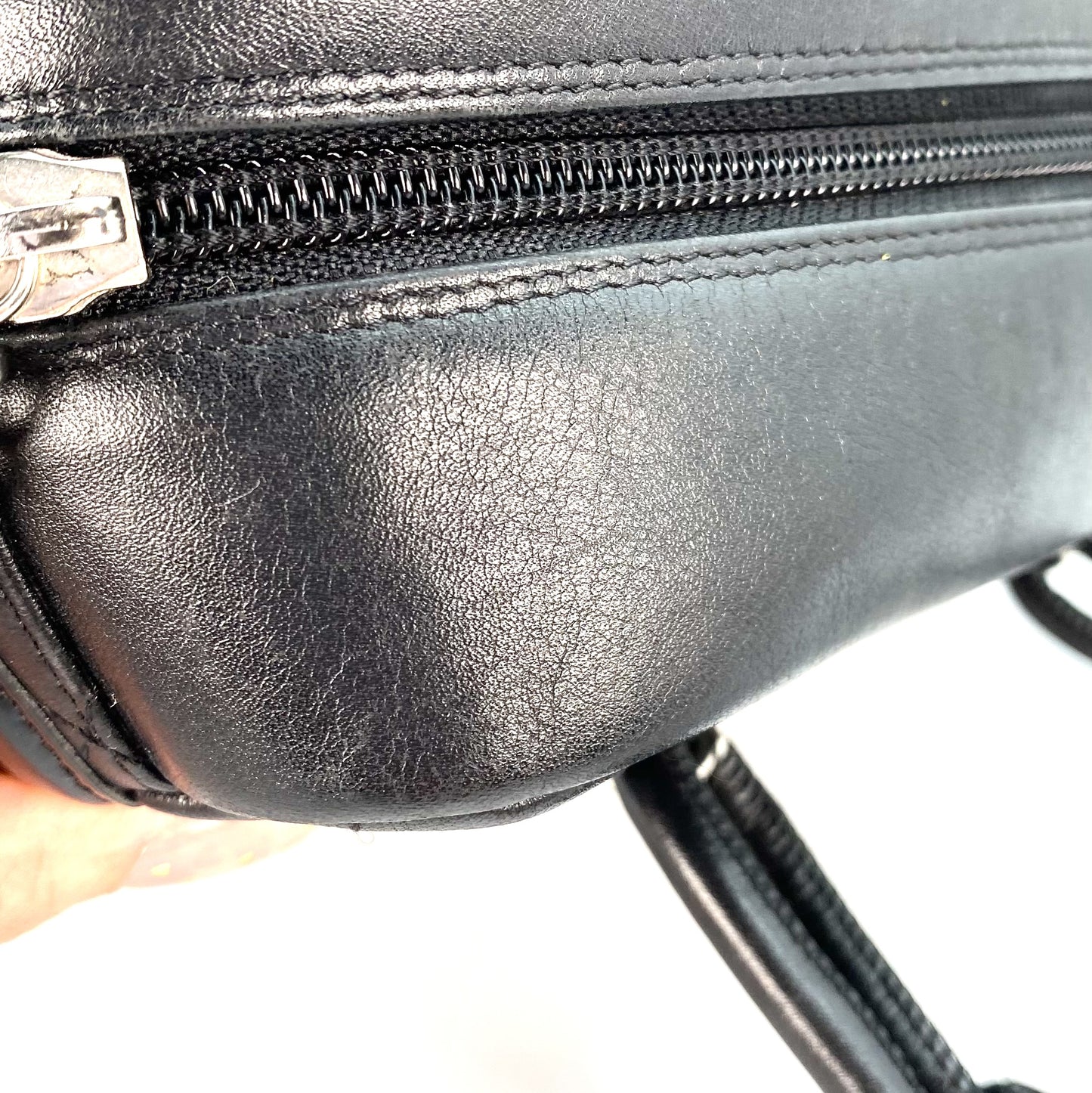 Alba, 10 Series Cambon Mini Boston Black Silver Hardware with seal only