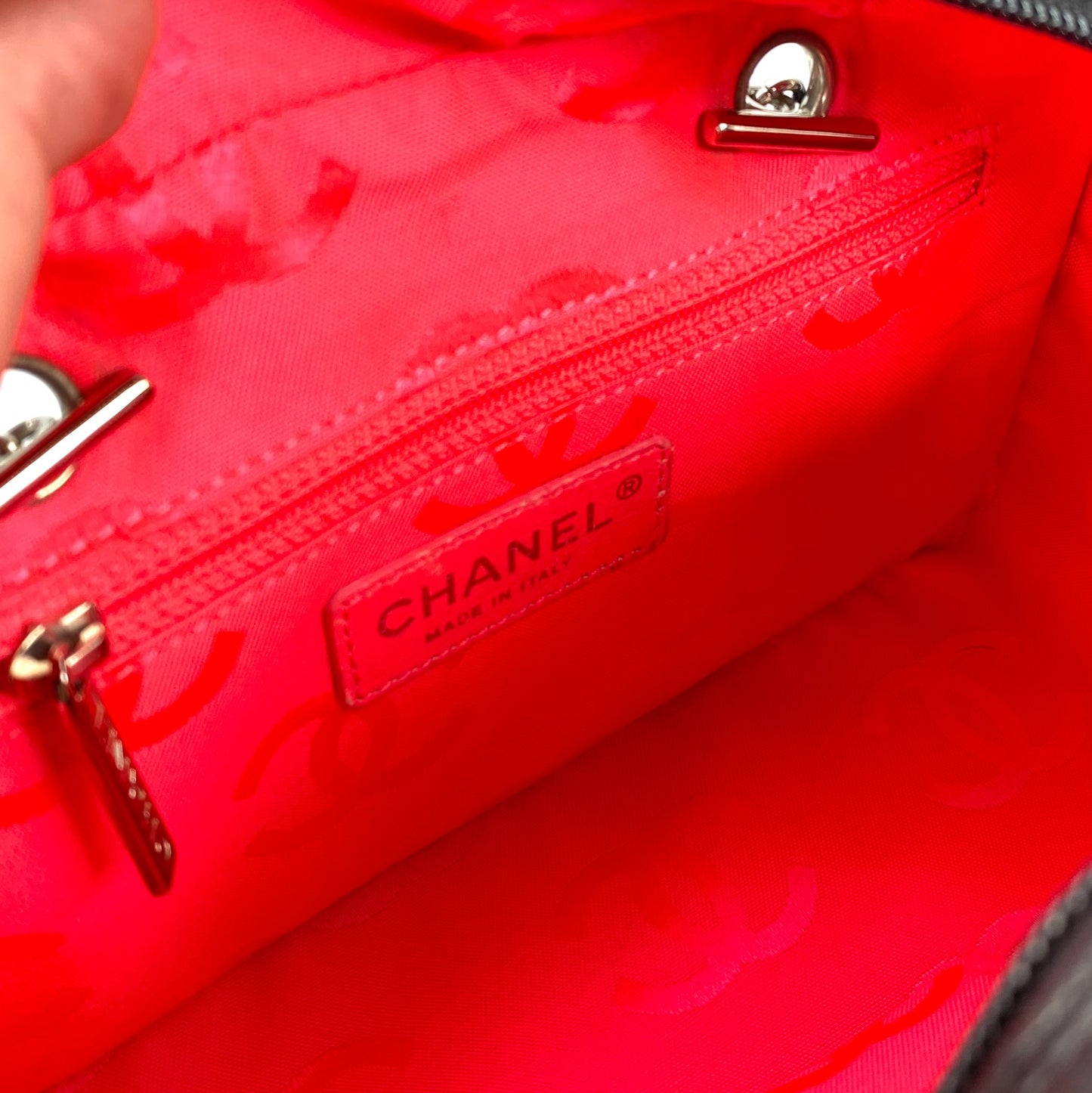 Alba, 10 Series Cambon Mini Boston Black Silver Hardware with seal only