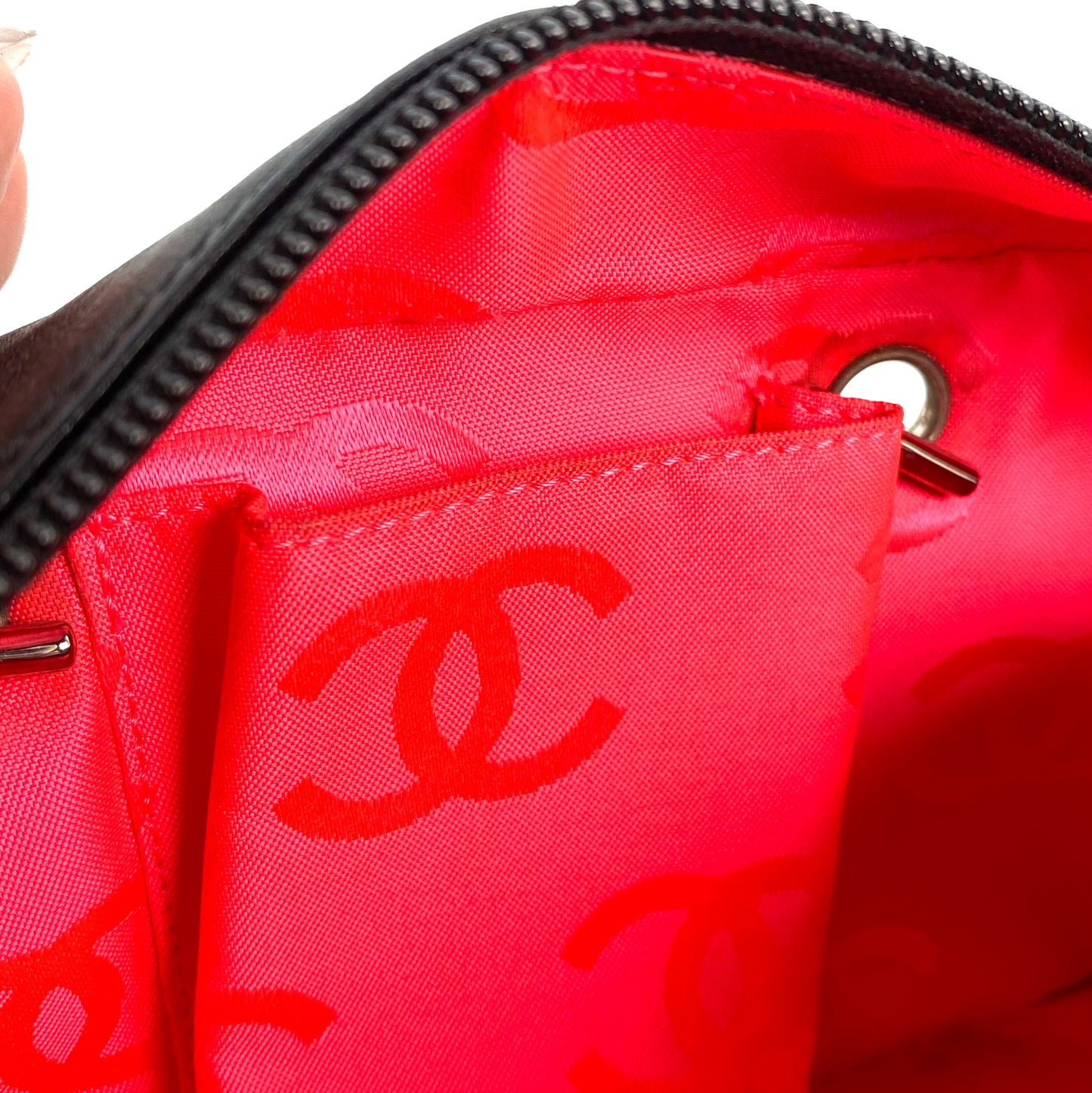 Alba, 10 Series Cambon Mini Boston Black Silver Hardware with seal only