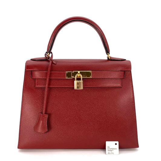 Belia, 1998 Kelly 28 Couchevel Rouge H with stamp ⬜︎B