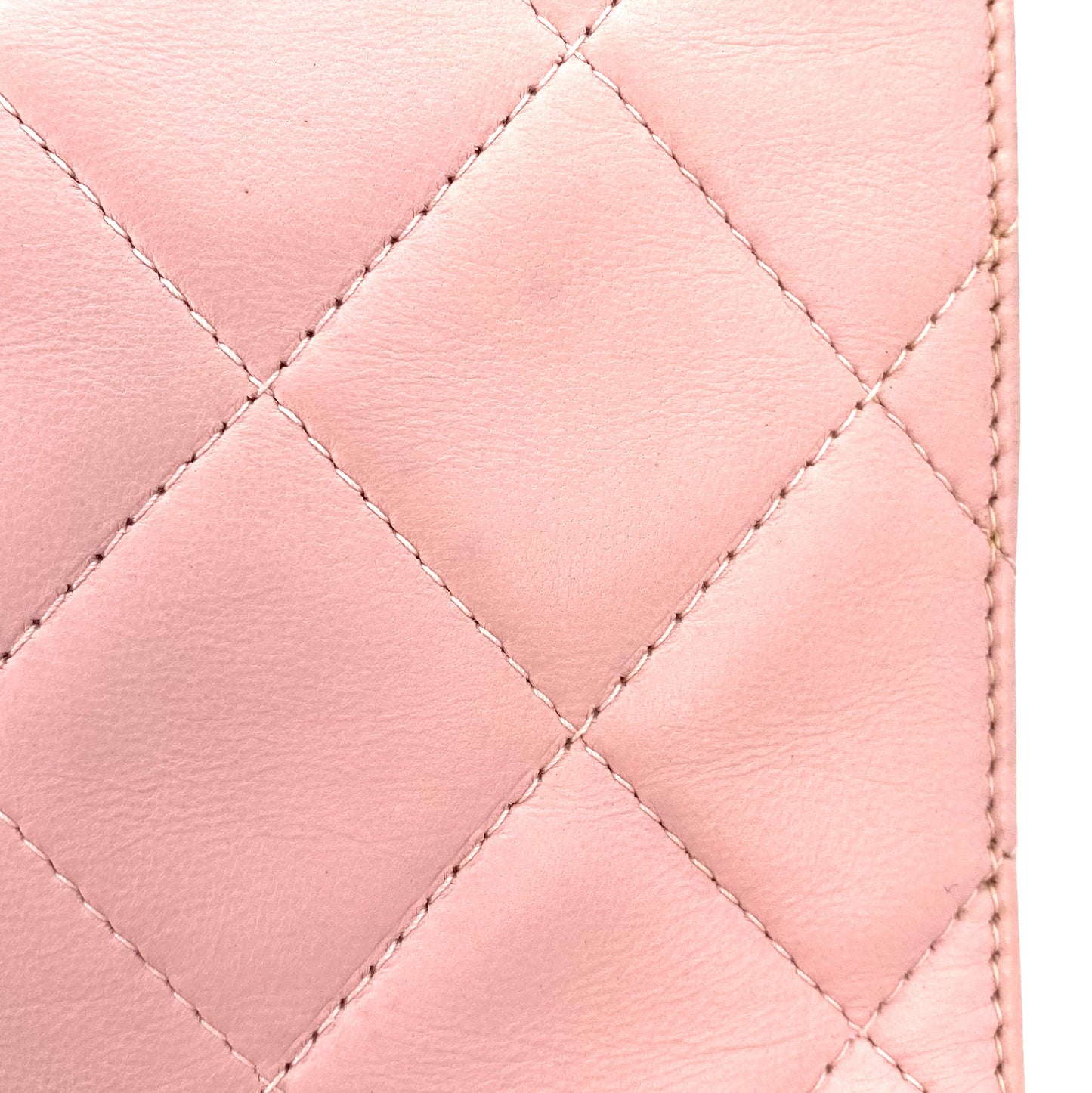 Rosy, 4 Series Matelasse Chain Pink Lambskin with seal only