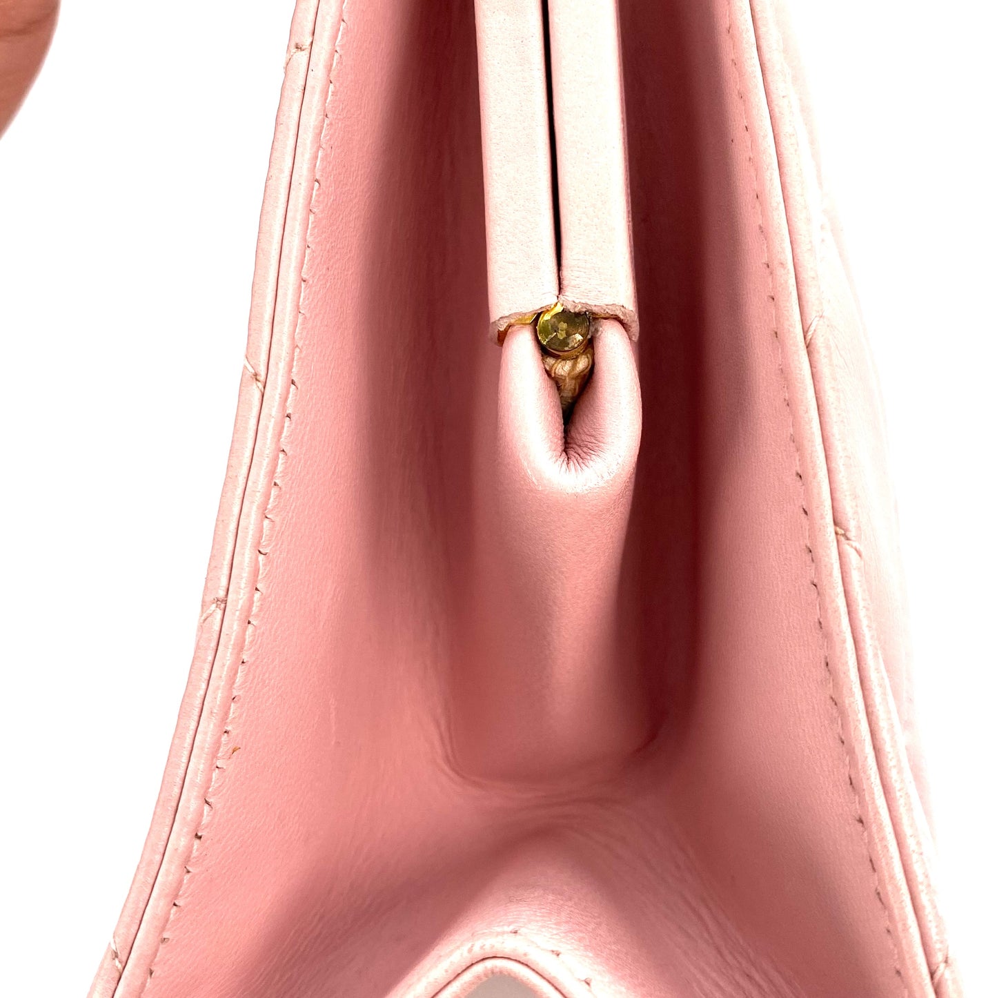 Rosy, 4 Series Matelasse Chain Pink Lambskin with seal only