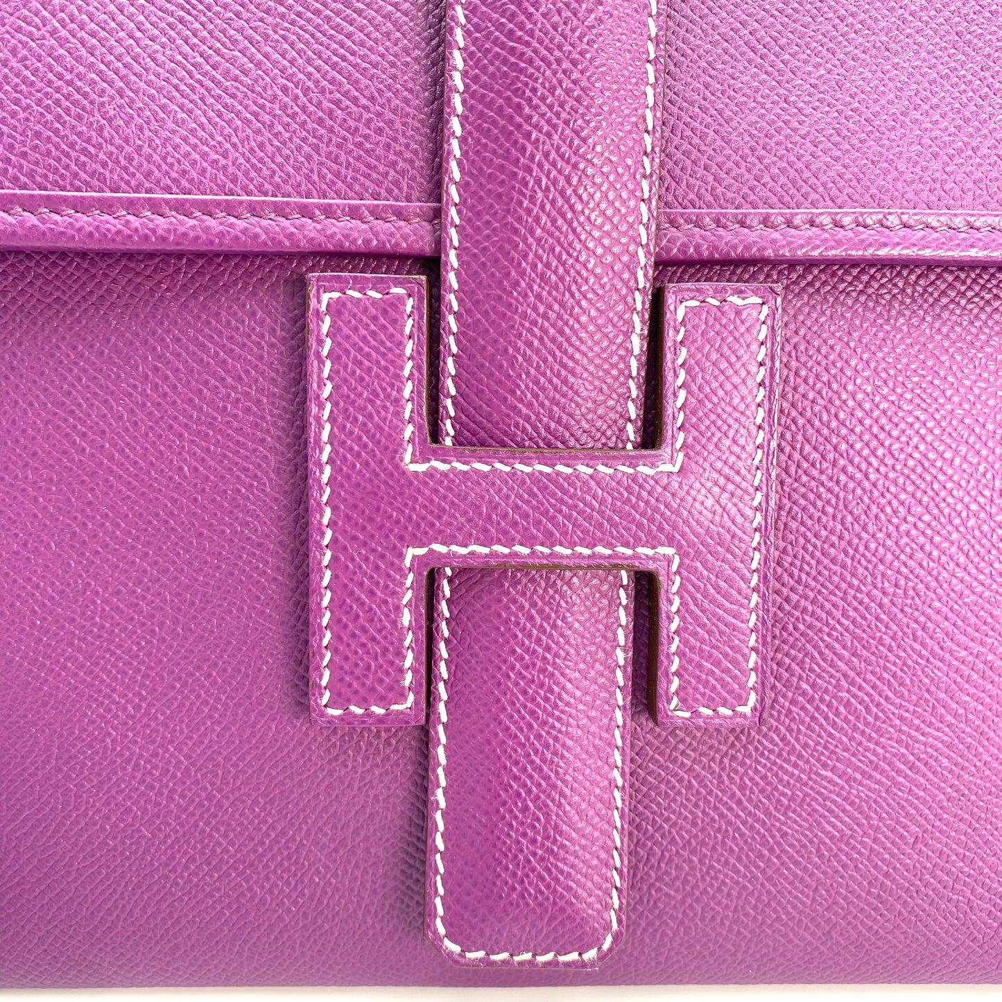 [SPRING SALE] Edna, ⬜︎R 2014 jige PM cassis epsom clutch bag