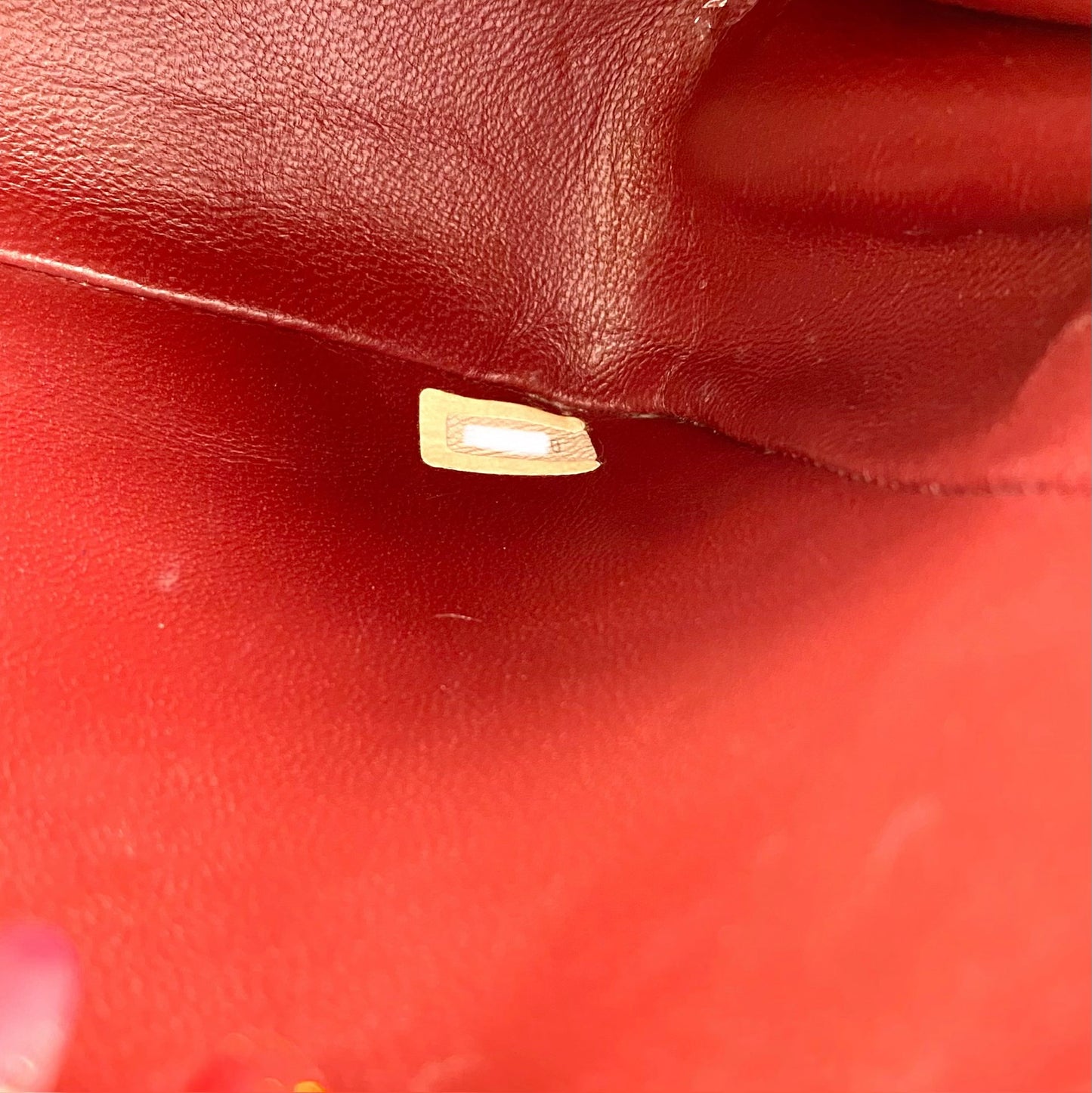 Ian, 0 Series Half Moon Black Lambskin with seal only