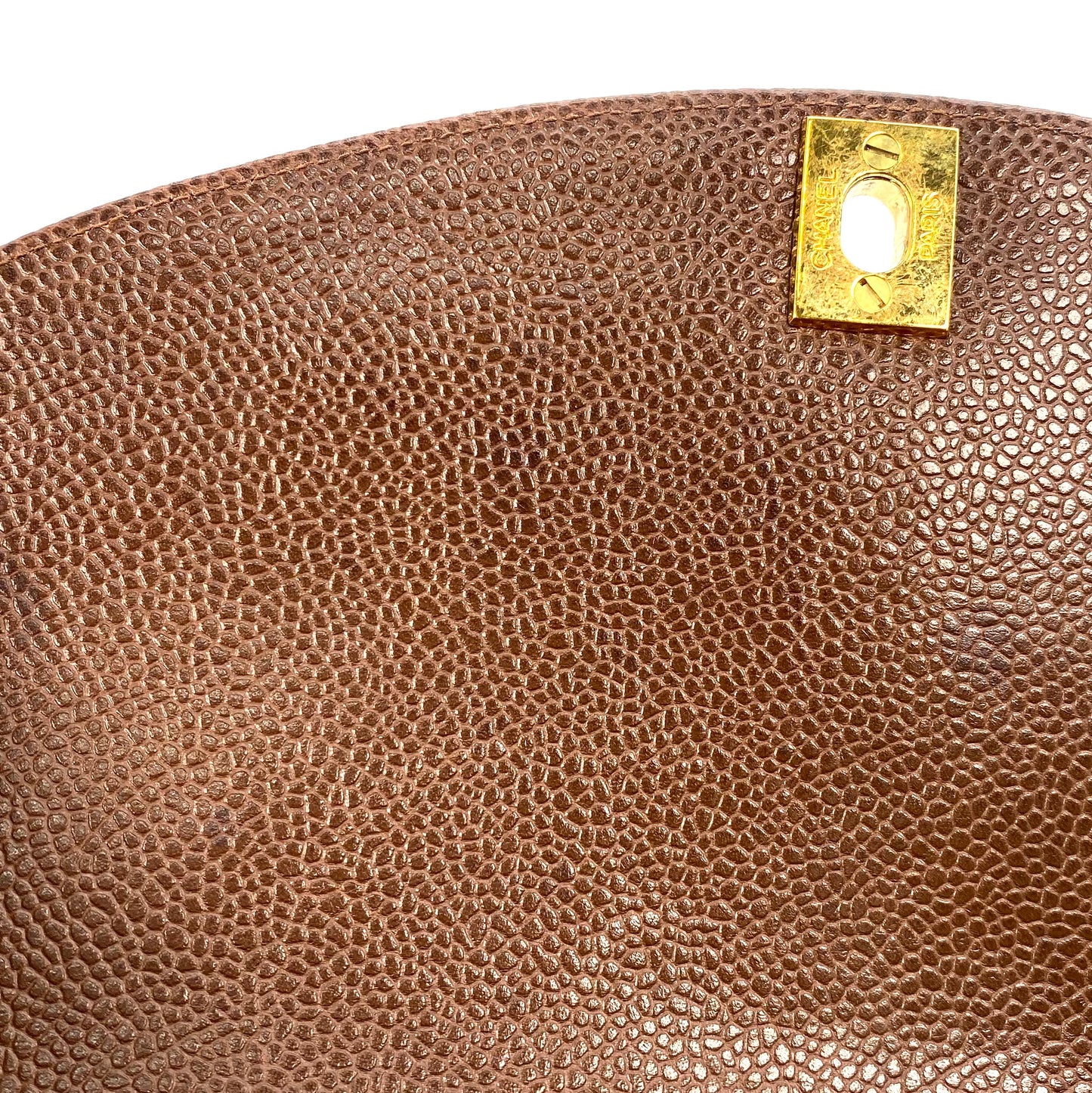 Rina, 2 Series Small Diana Brown Caviar with seal only