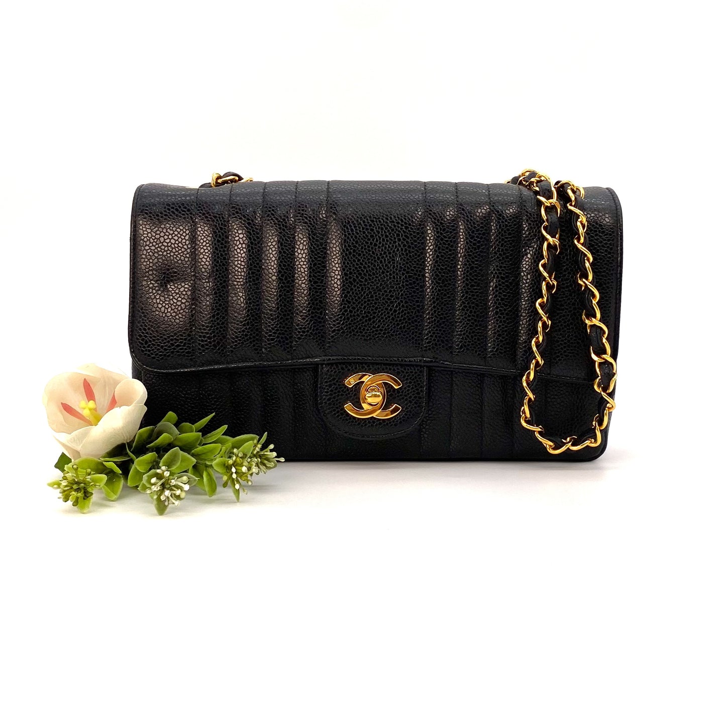 Mireya, 2 Series Mademoiselle Black Caviar with seal and card