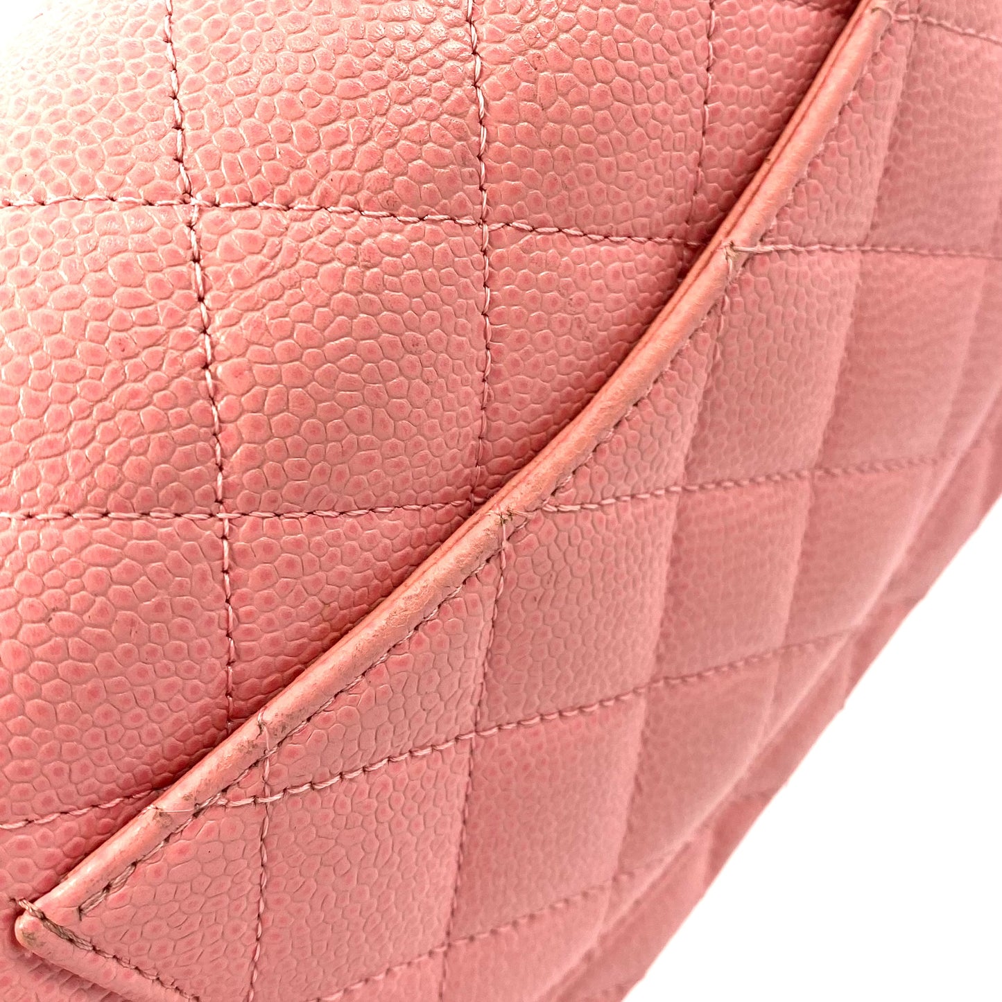 Elvara, 9 Series Mini 17cm Square Pink Caviar with seal and card