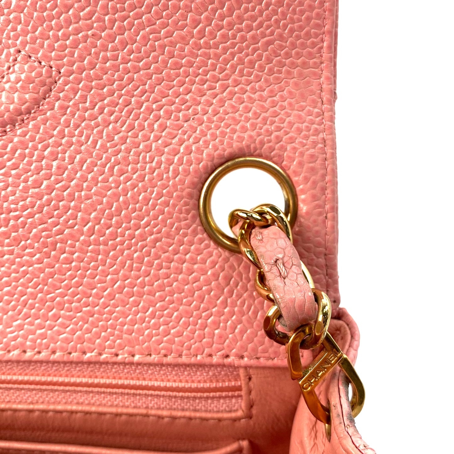 Elvara, 9 Series Mini 17cm Square Pink Caviar with seal and card