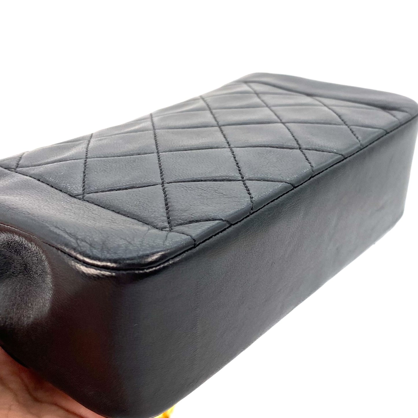 Calyx, 1 Series Matelasse Bijoux Black Lambskin with seal and card