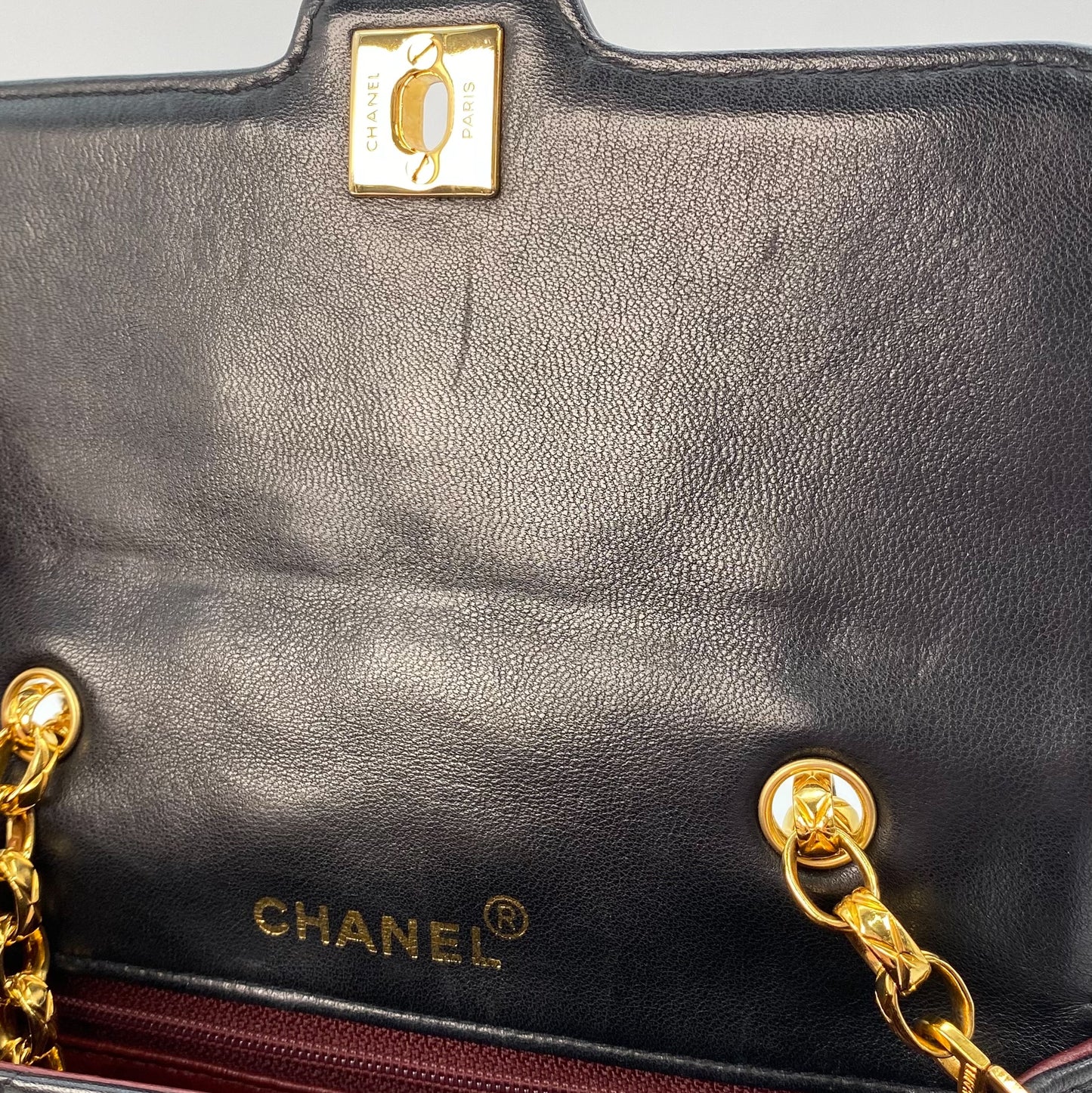 Calyx, 1 Series Matelasse Bijoux Black Lambskin with seal and card