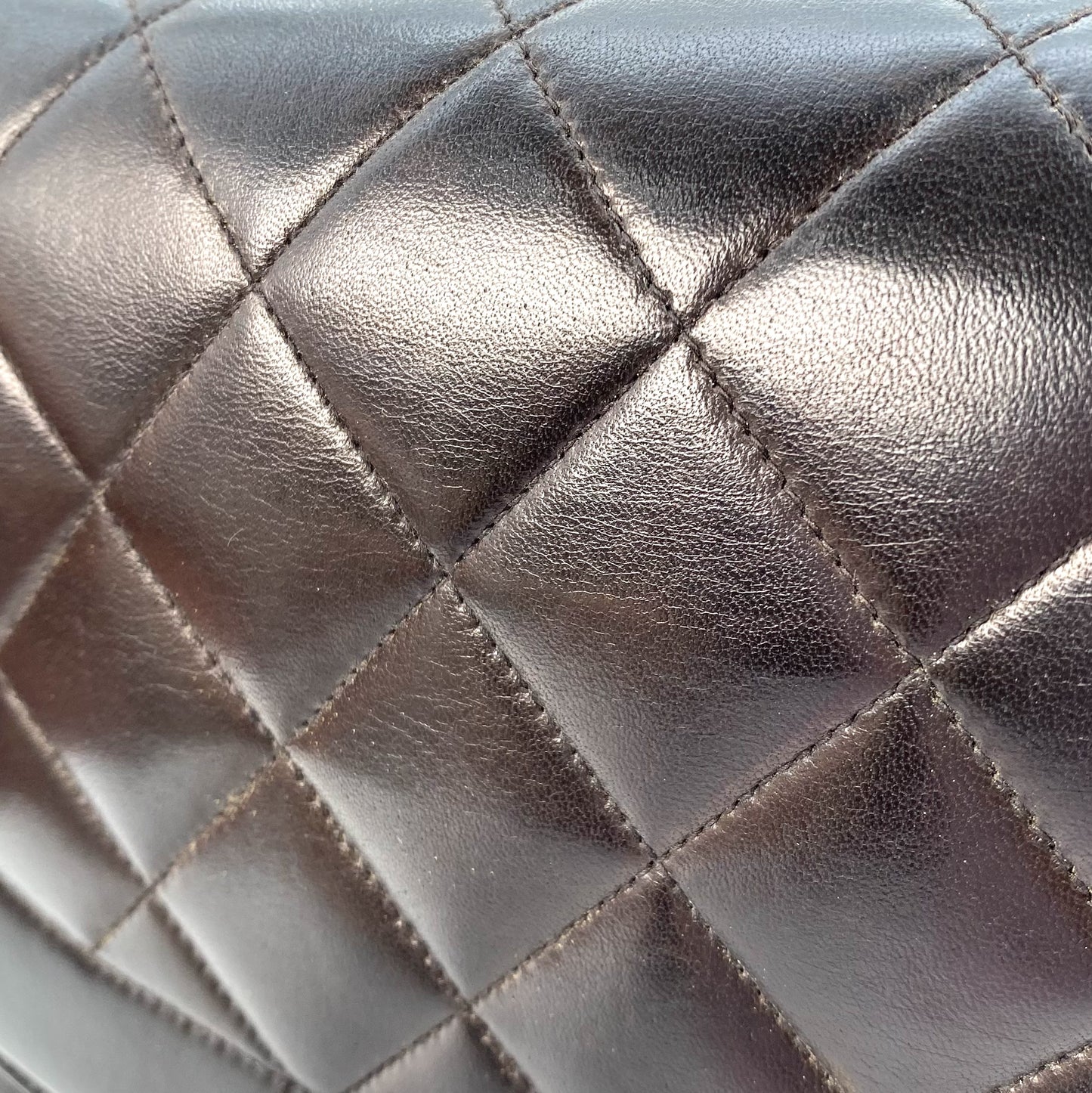 Torix, 2 Series Medium Diana Black Lambskin with seal and card