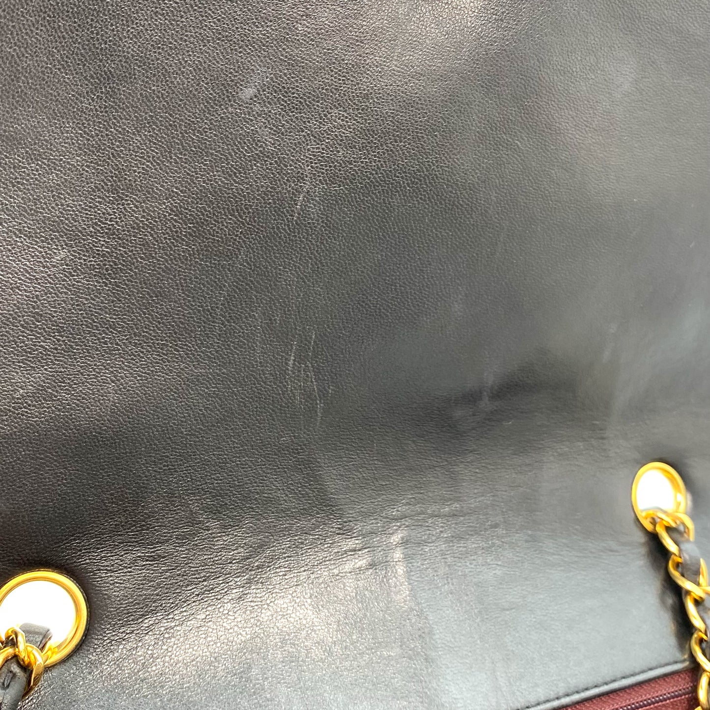 Torix, 2 Series Medium Diana Black Lambskin with seal and card