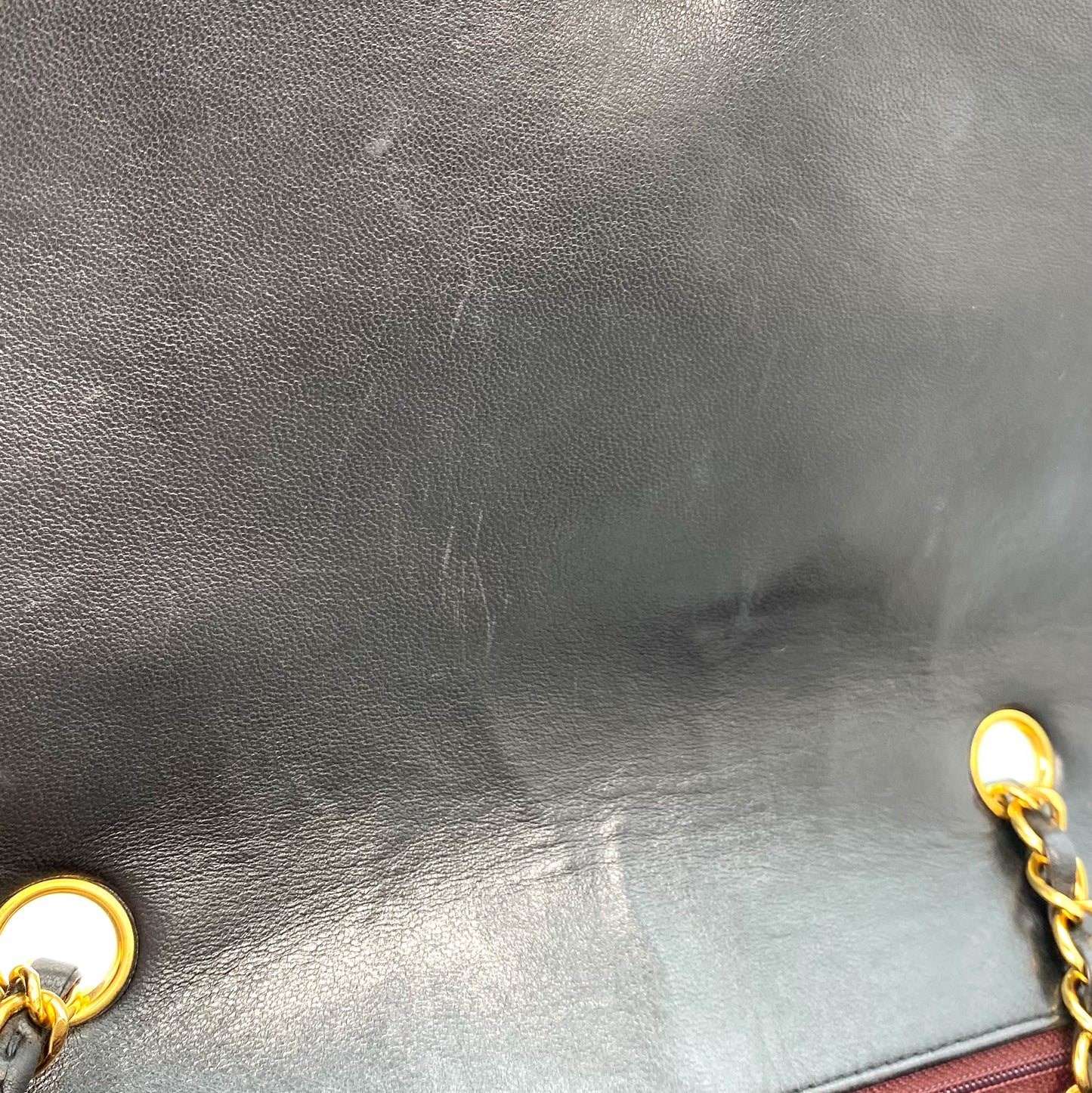 Torix, 2 Series Medium Diana Black Lambskin with seal and card