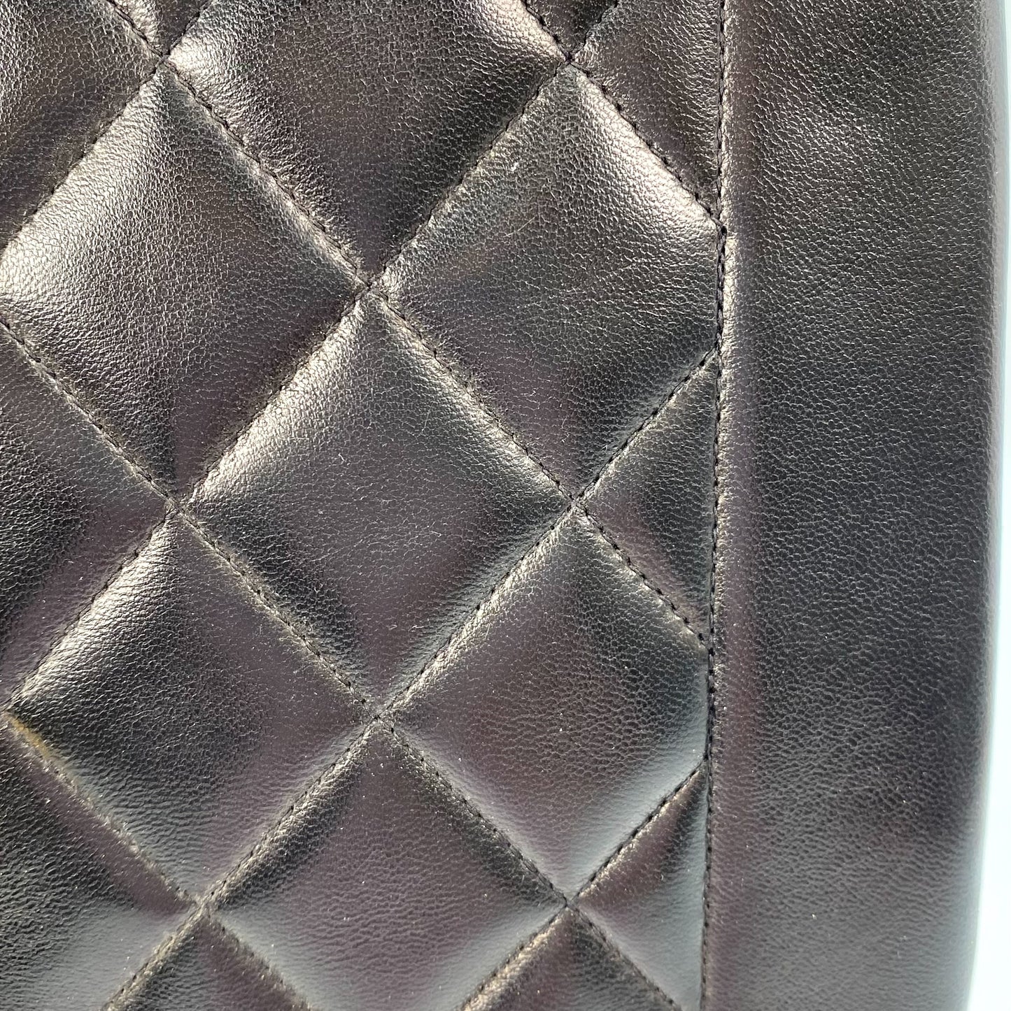 Torix, 2 Series Medium Diana Black Lambskin with seal and card