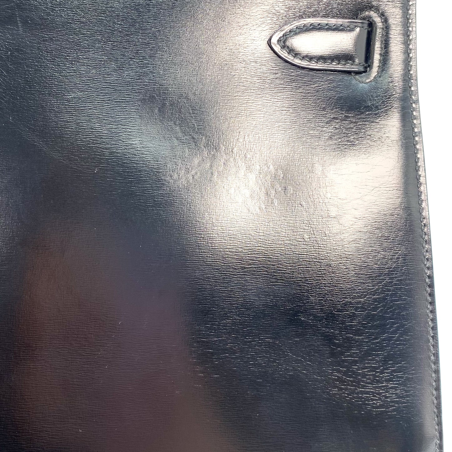 Tirza, 1985 Kelly 28 Sellier Black Boxcalf Gold Hardware with stamp 〇O