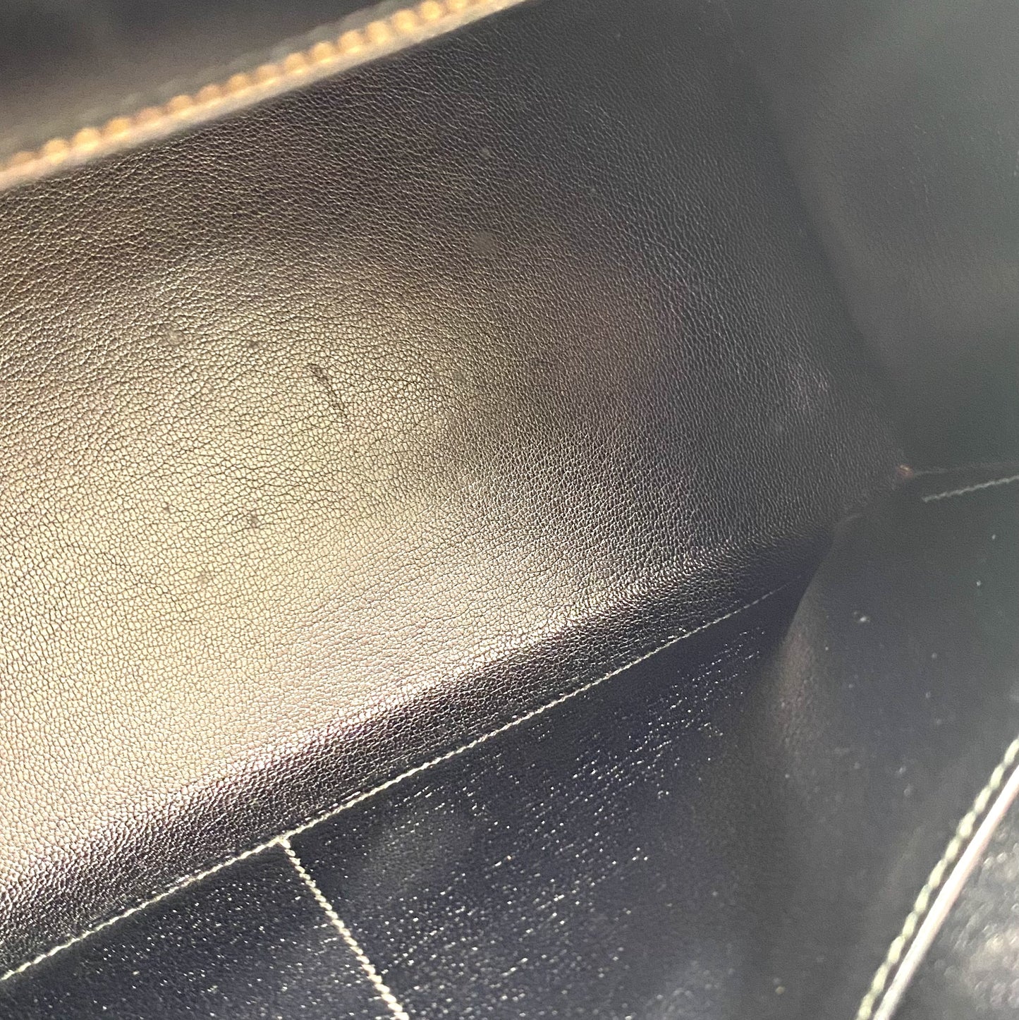 Tirza, 1985 Kelly 28 Sellier Black Boxcalf Gold Hardware with stamp 〇O