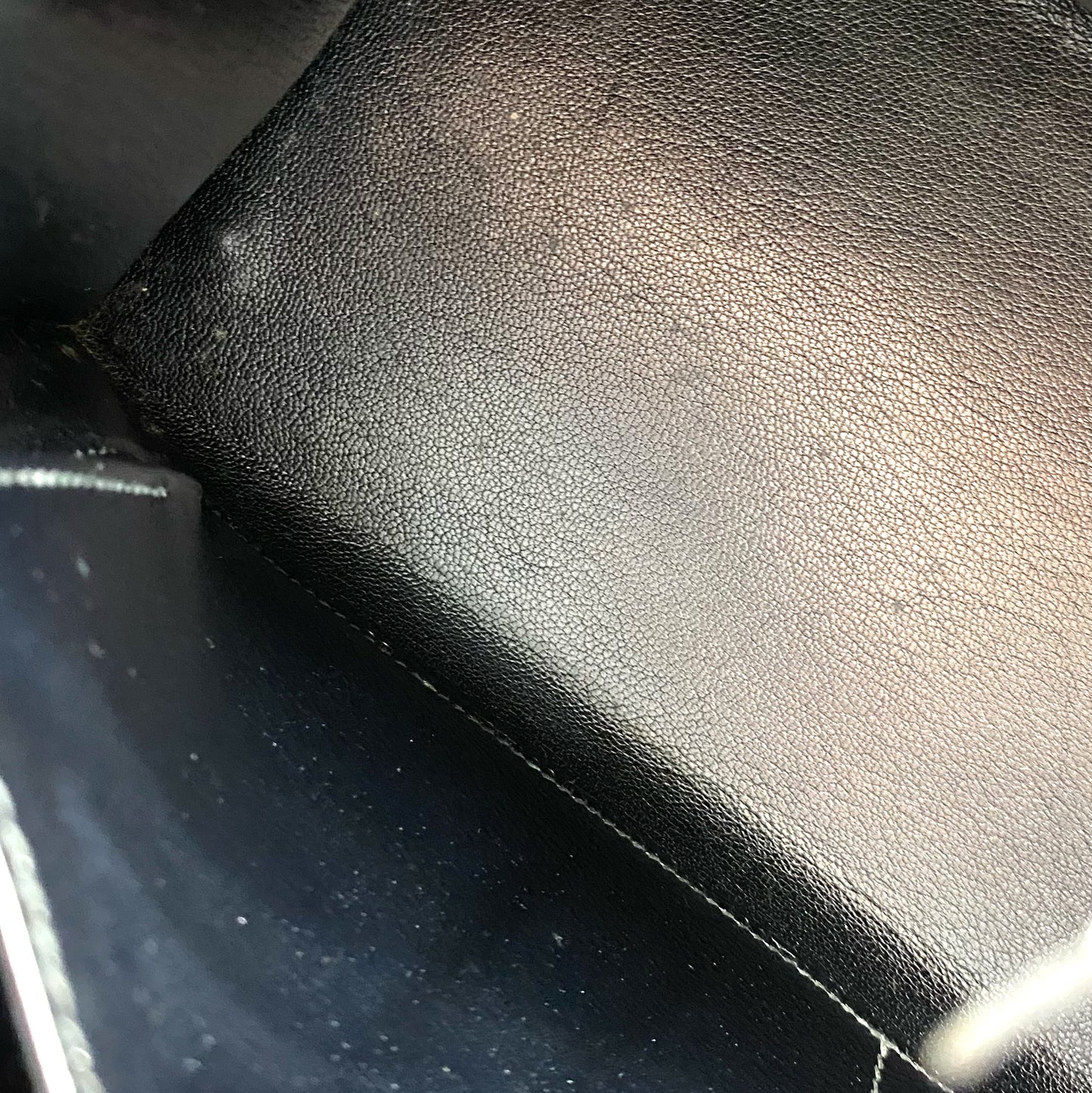 Tirza, 1985 Kelly 28 Sellier Black Boxcalf Gold Hardware with stamp 〇O