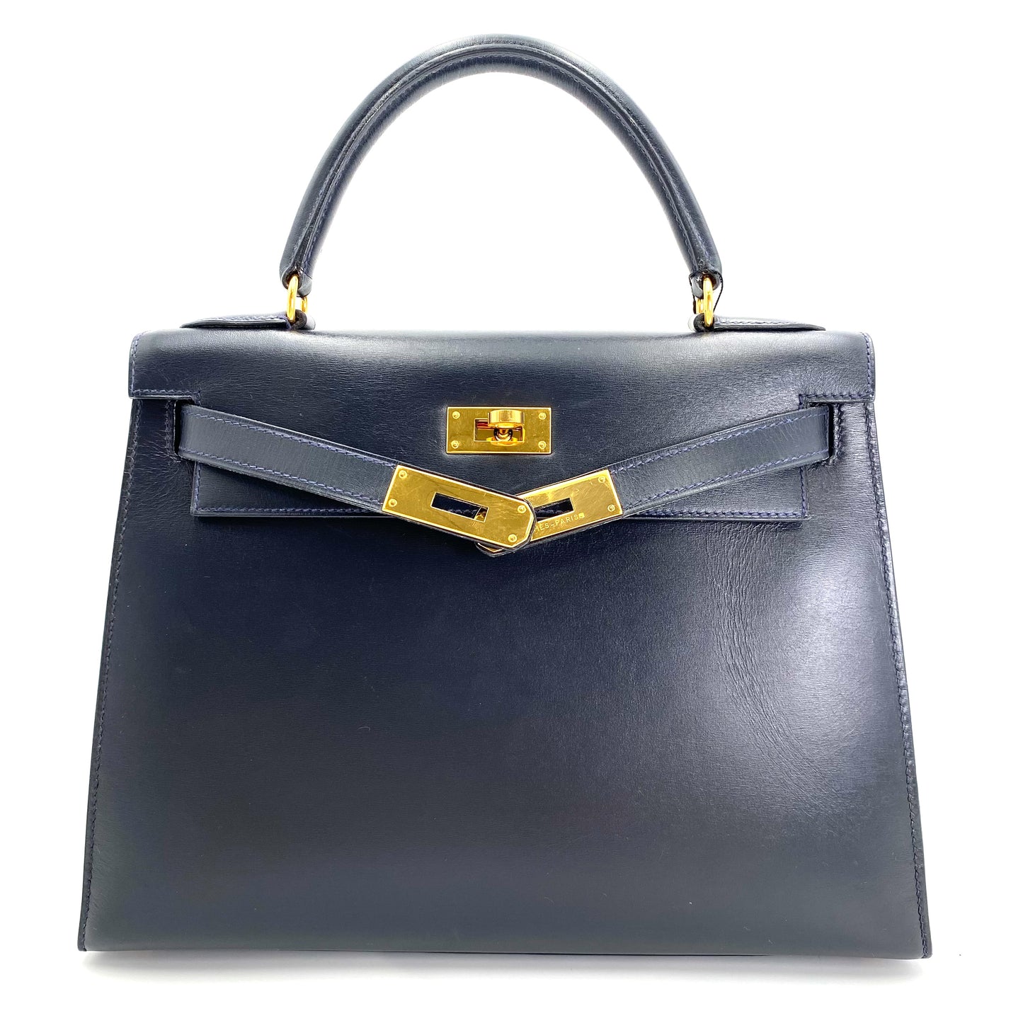 Sullivan, 1993 Kelly 28 navy box sellier stitcthing with stamp ⭕️W