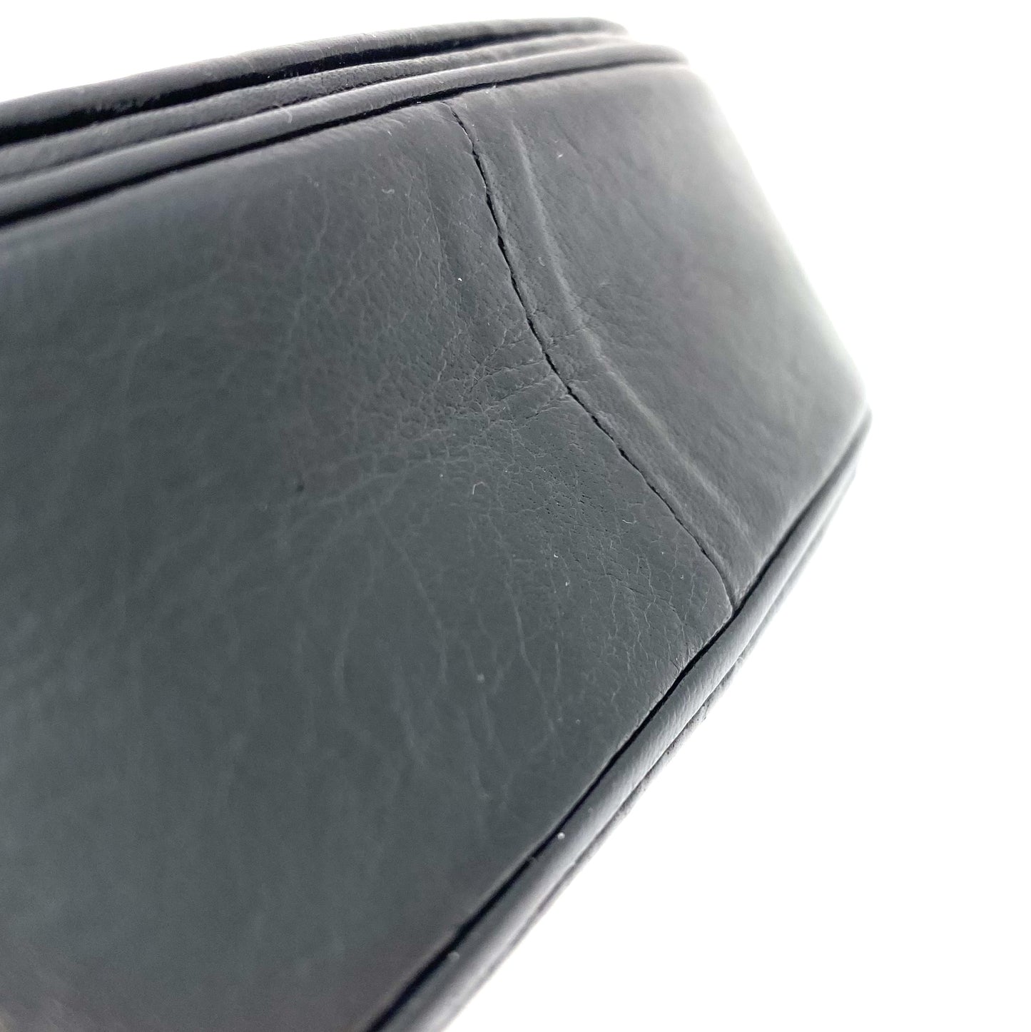 Arlith, 1 Series Cocomark Wave Stitch Black Lambskin with seal and card