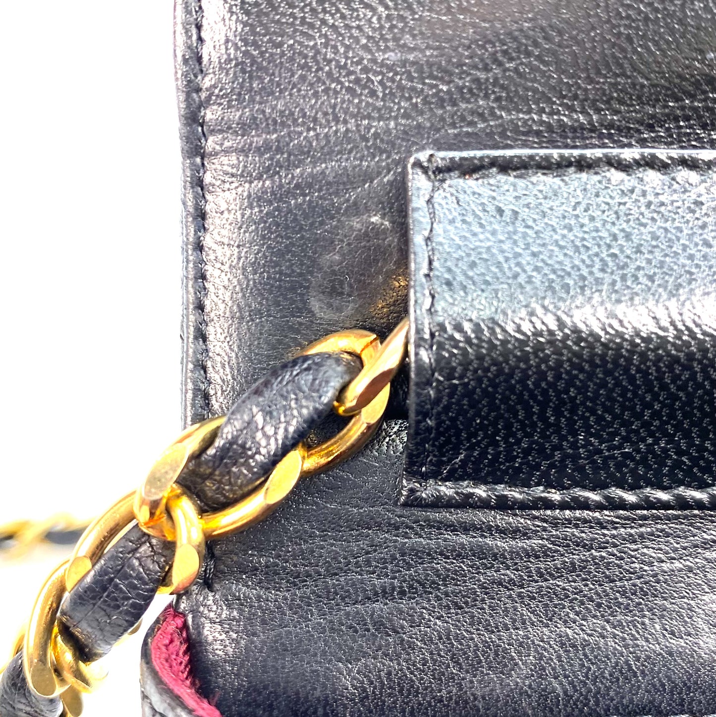 Arlith, 1 Series Cocomark Wave Stitch Black Lambskin with seal and card