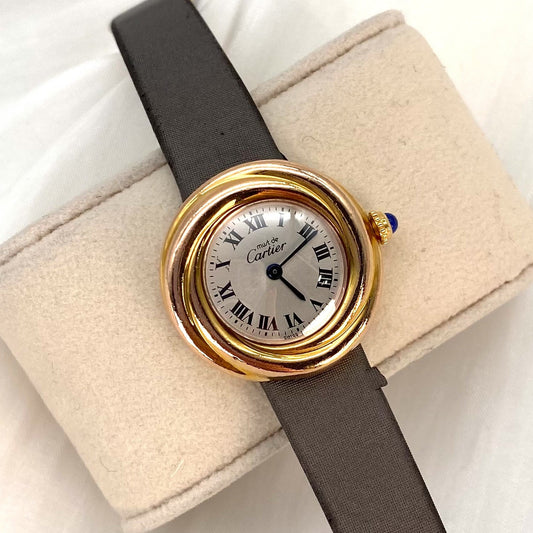 Vireya, Cartier Must Trinity Vermeil Vintage W1015045