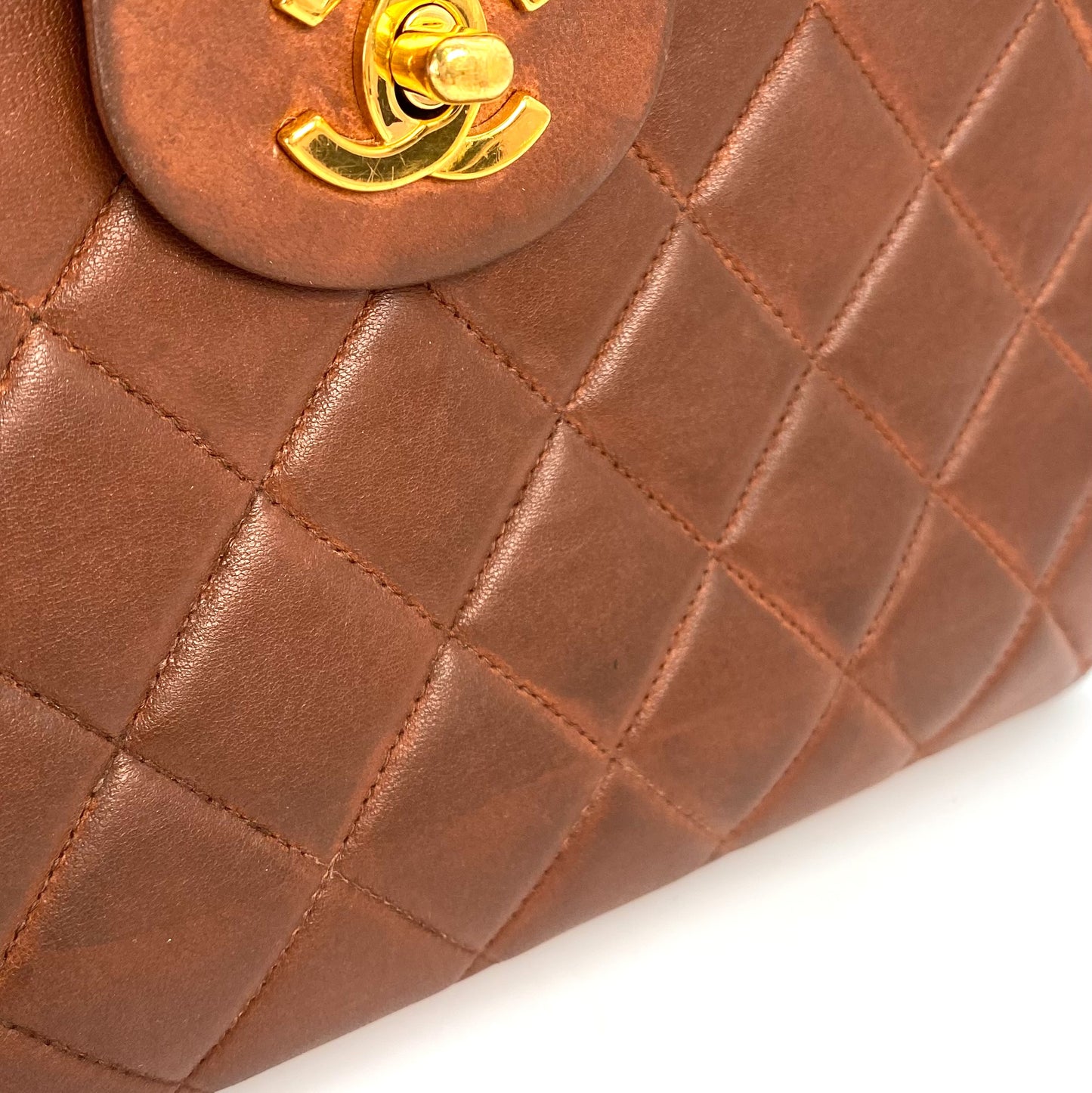 Tatiana, 4 Series Classic Vintage Backpack Brown with seal and card