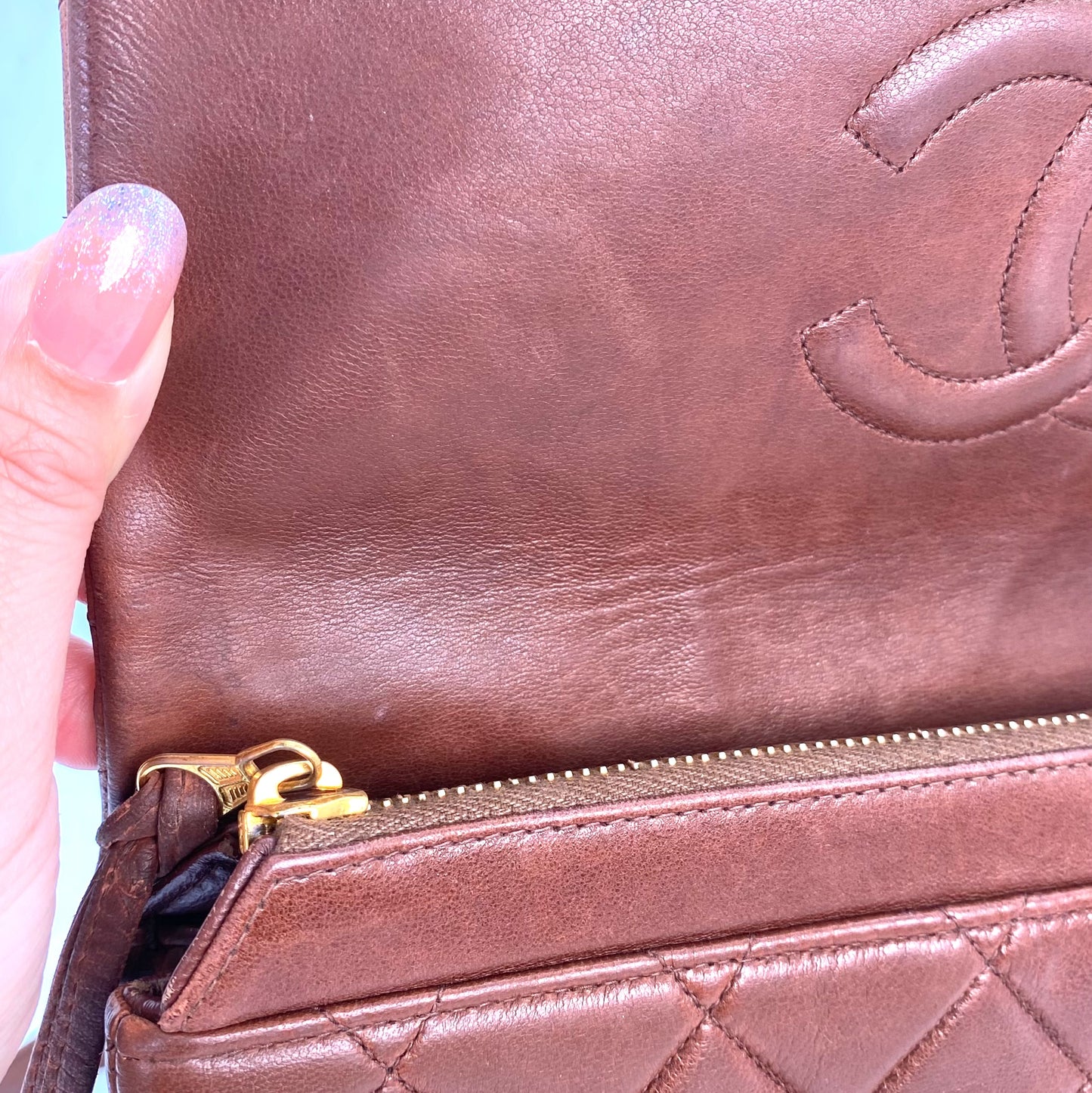 Tatiana, 4 Series Classic Vintage Backpack Brown with seal and card