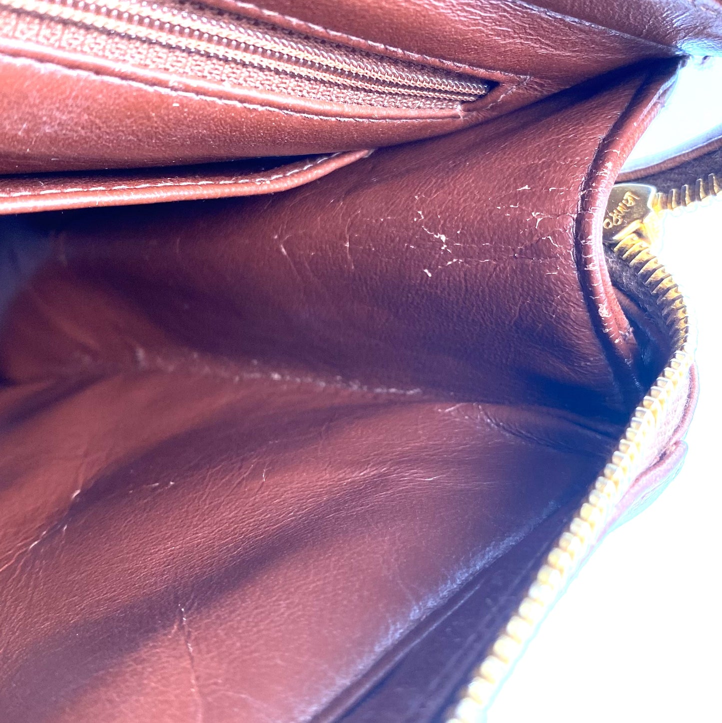 Tatiana, 4 Series Classic Vintage Backpack Brown with seal and card