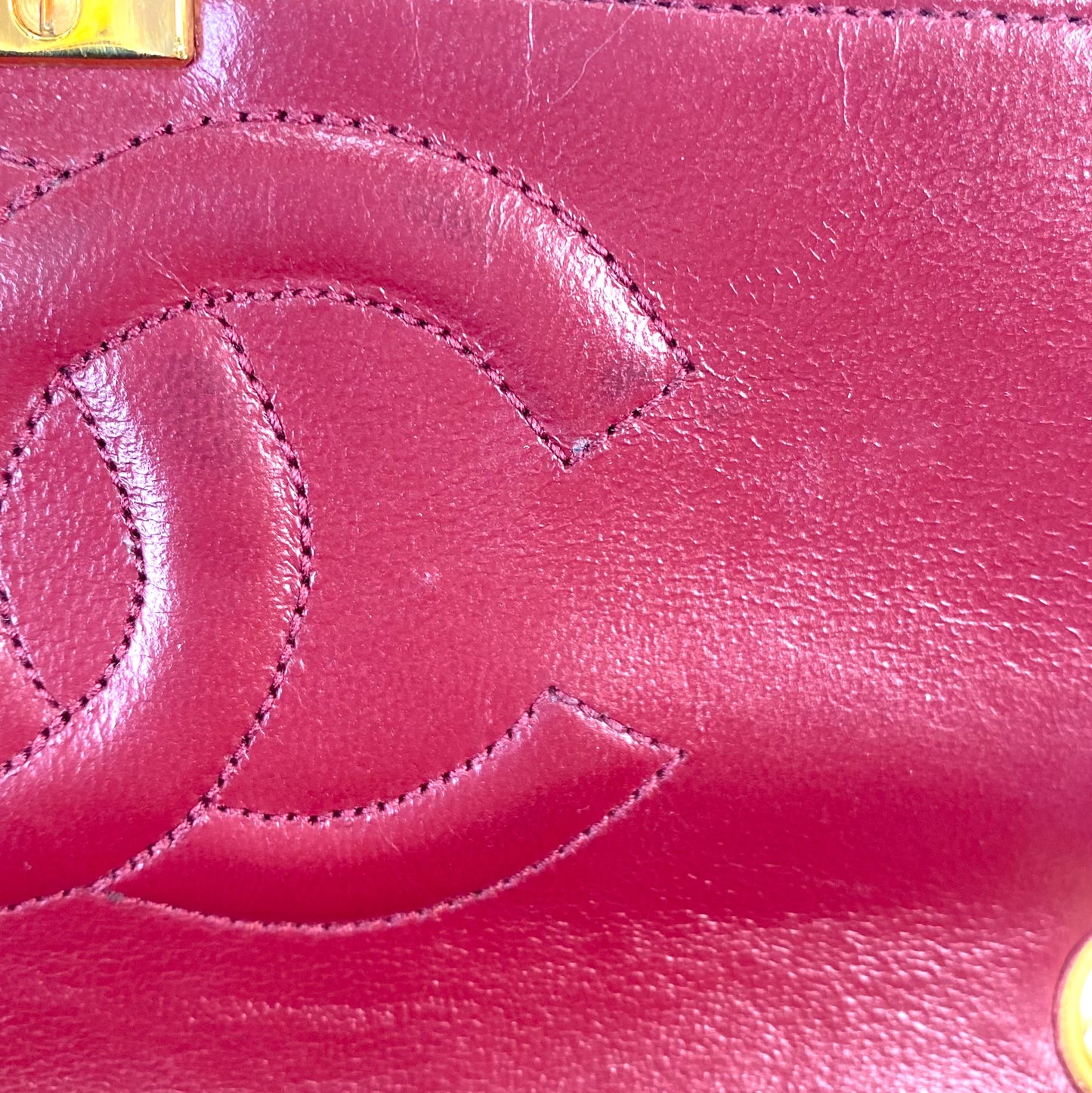 Leonor, 0 Series Seasonal Flap Black Lambskin Gold Hardware with seal and card