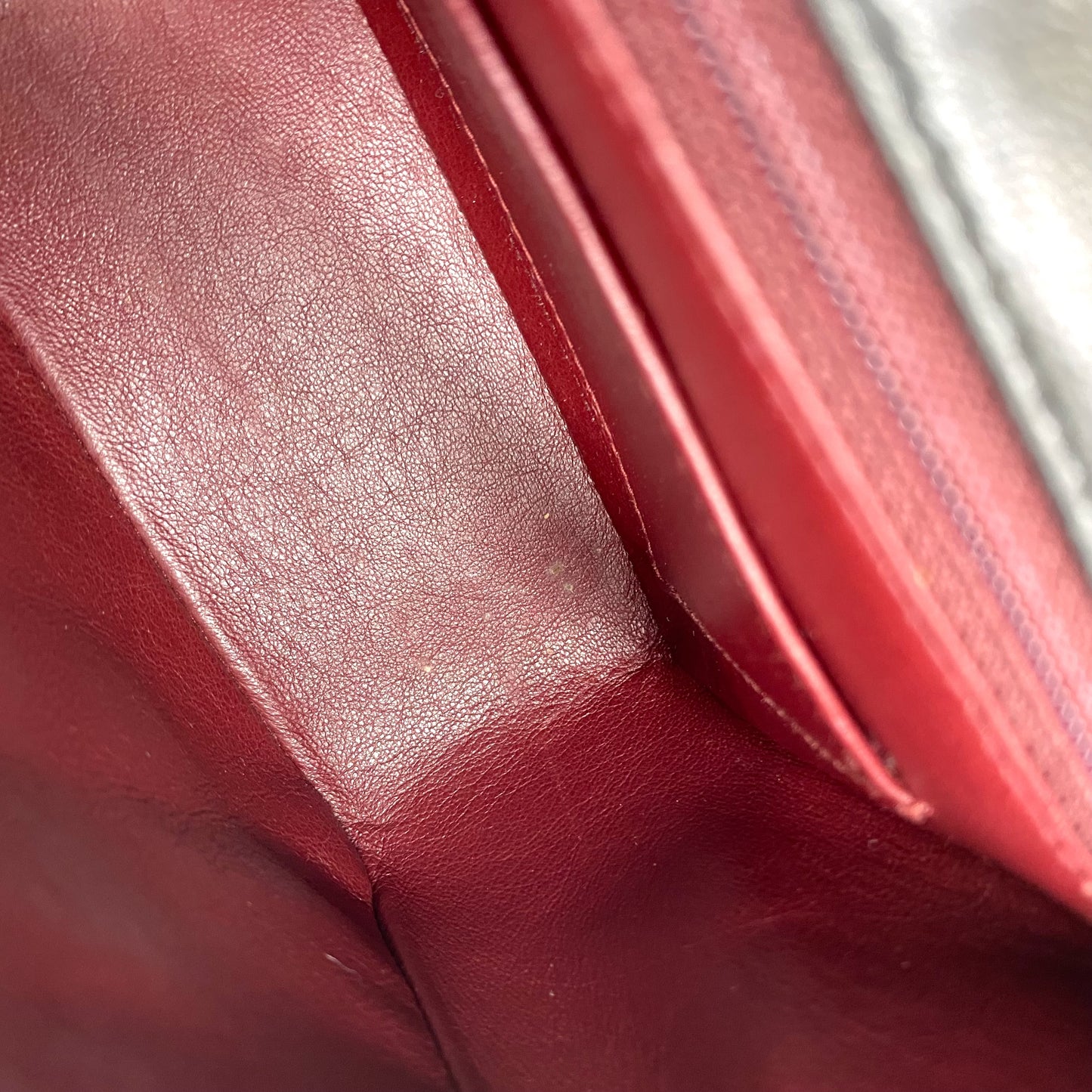 Enrique, 2 Series Small Black Lambskin Diana with seal and card