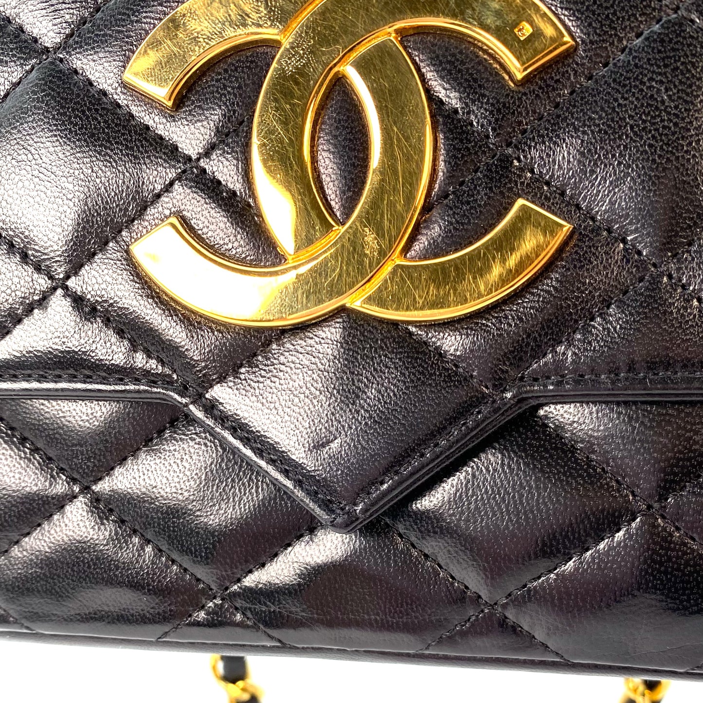 Corolla, 0 Series Big CC Black Lamb Rectangular Envelope with seal only