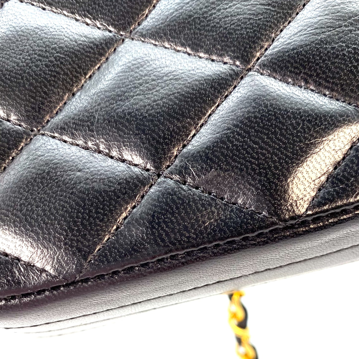 Corolla, 0 Series Big CC Black Lamb Rectangular Envelope with seal only