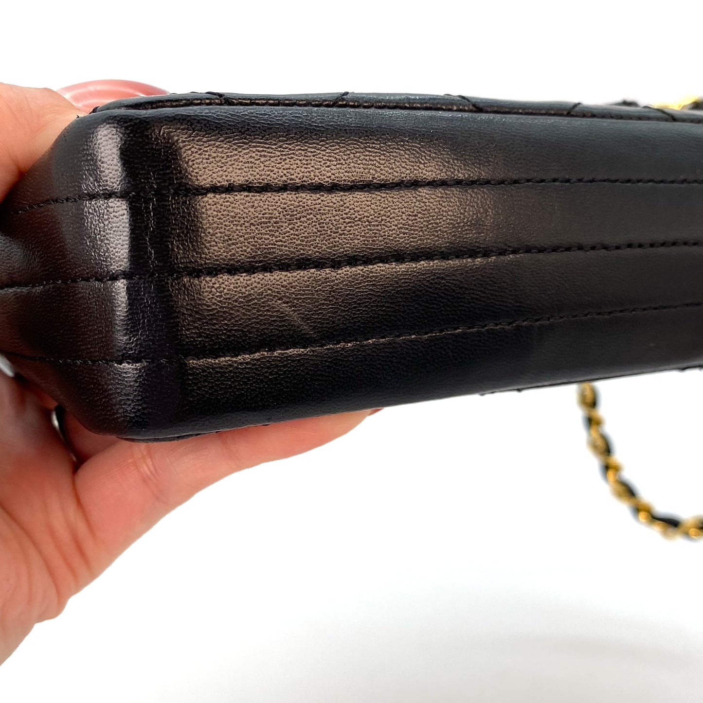 Corolla, 0 Series Big CC Black Lamb Rectangular Envelope with seal only